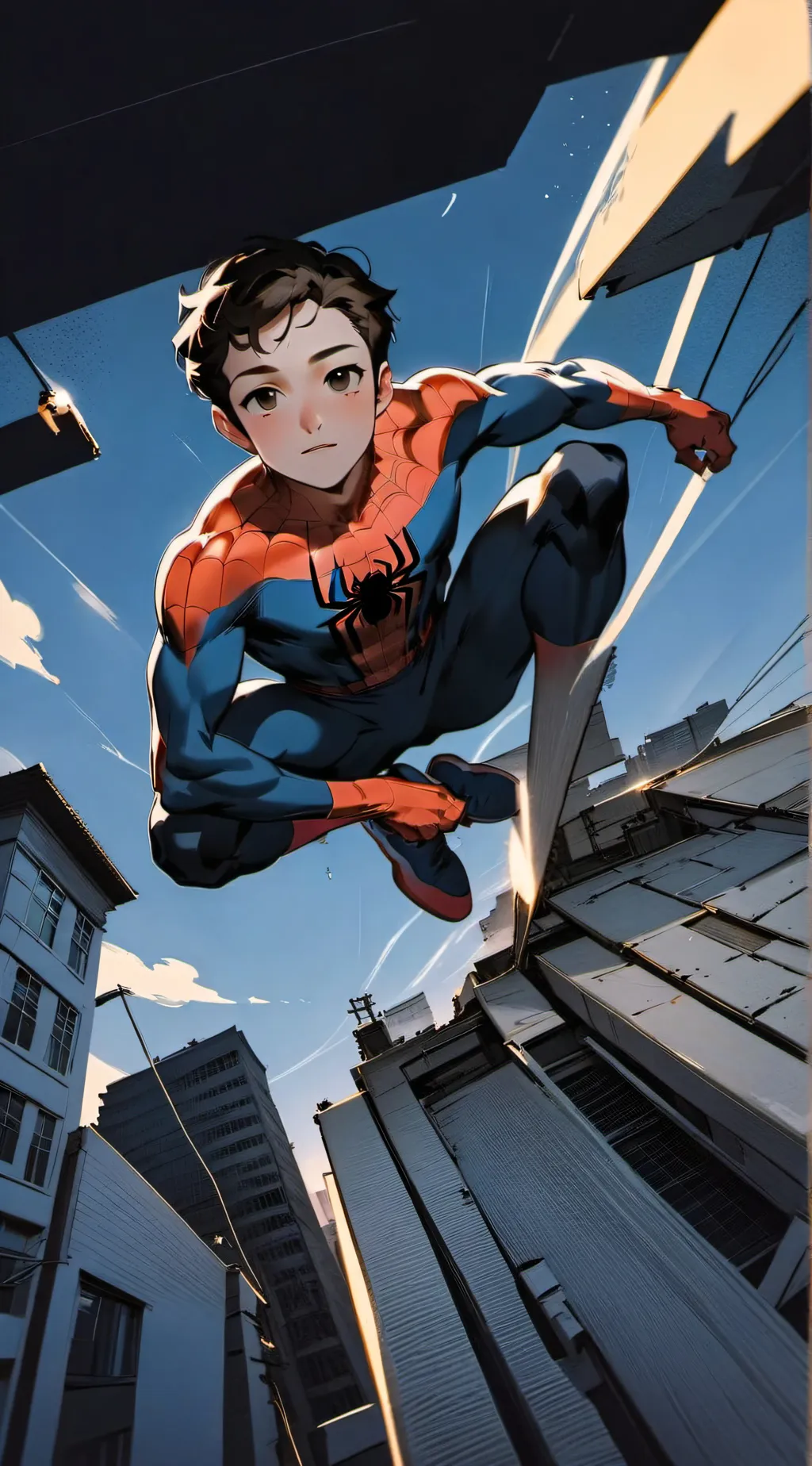 ai character: Spidey/Malachi background