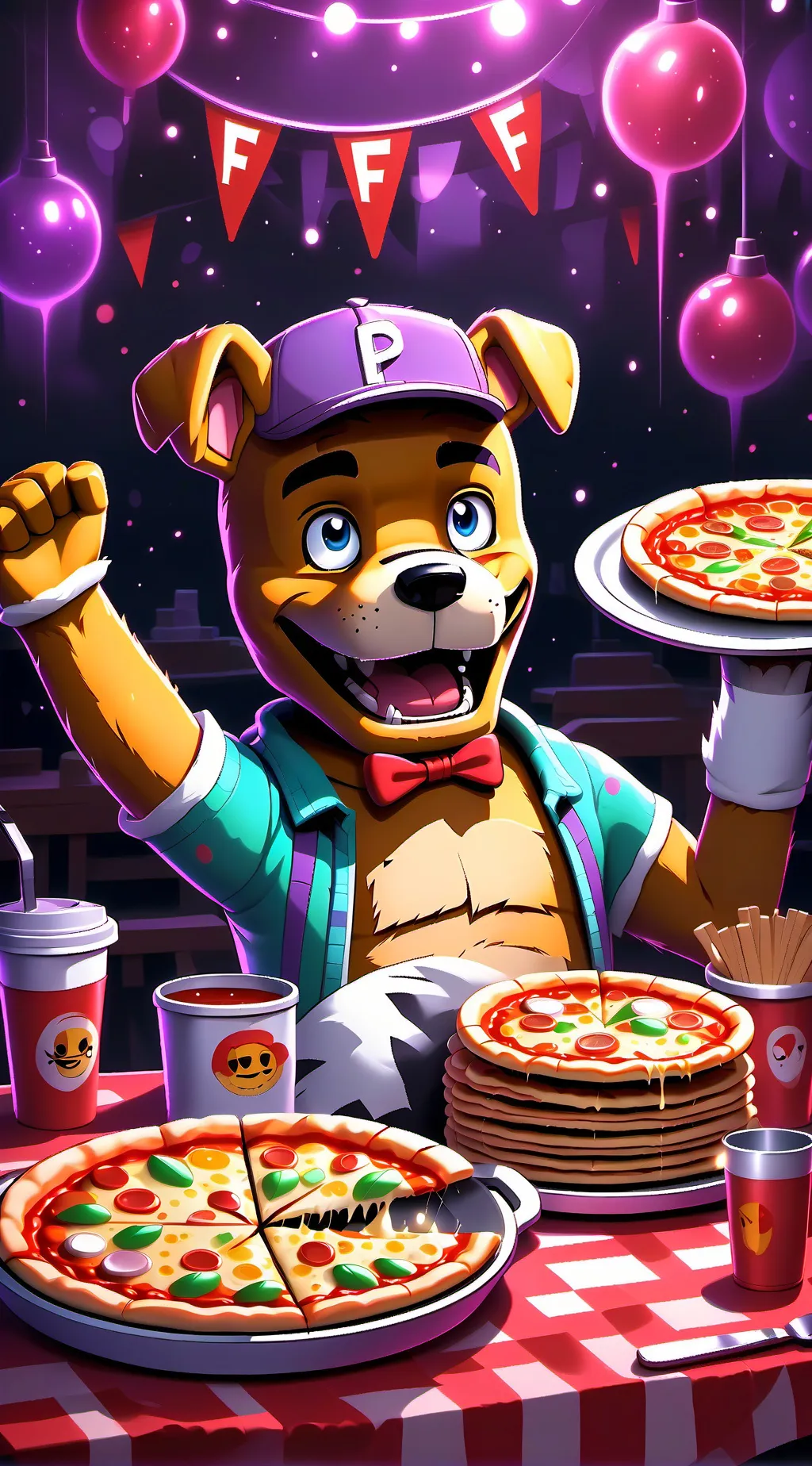 ai character: Berrybelles Diner background