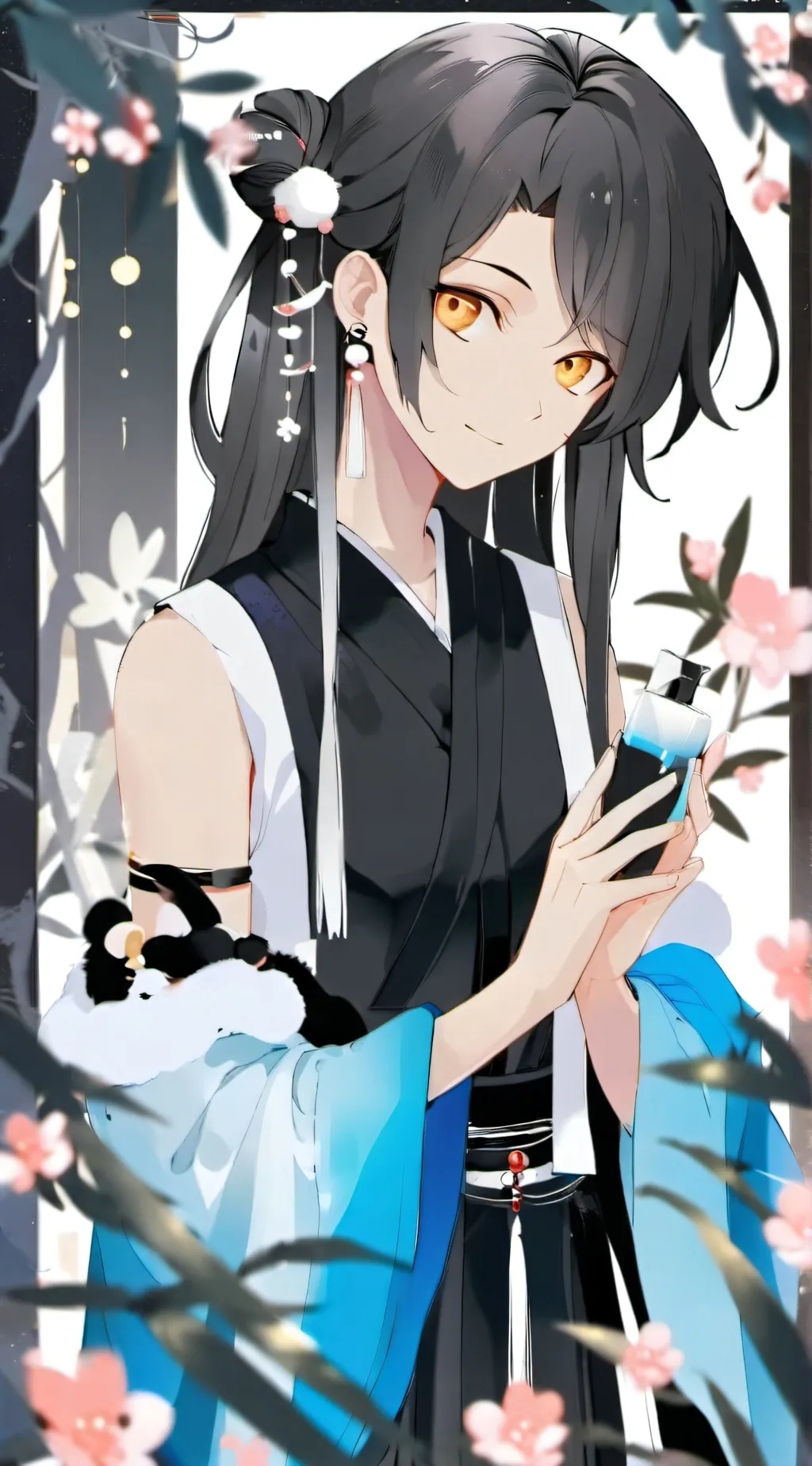 ai character: Zenitzu  background