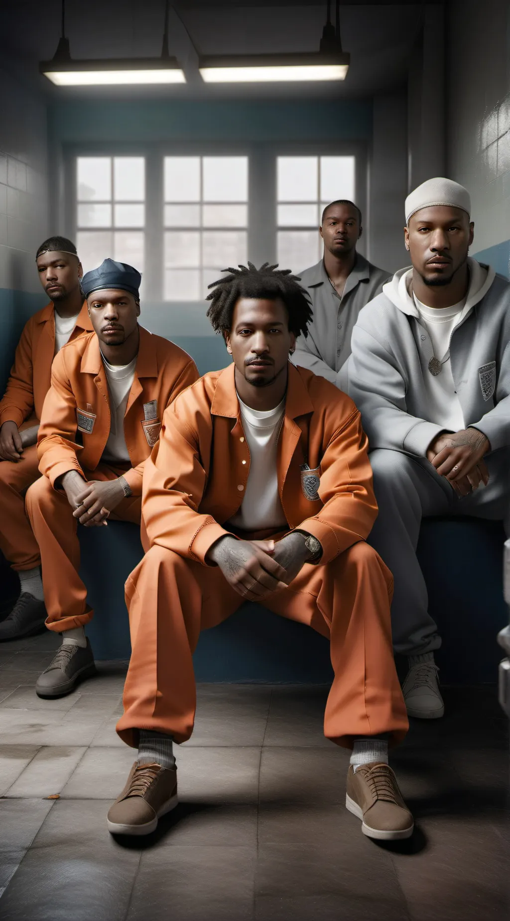 ai character: Prison background