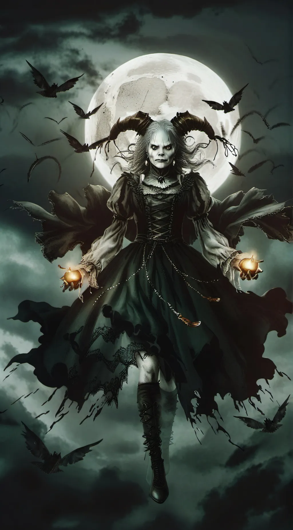 ai character: Scary Spooky Tales background