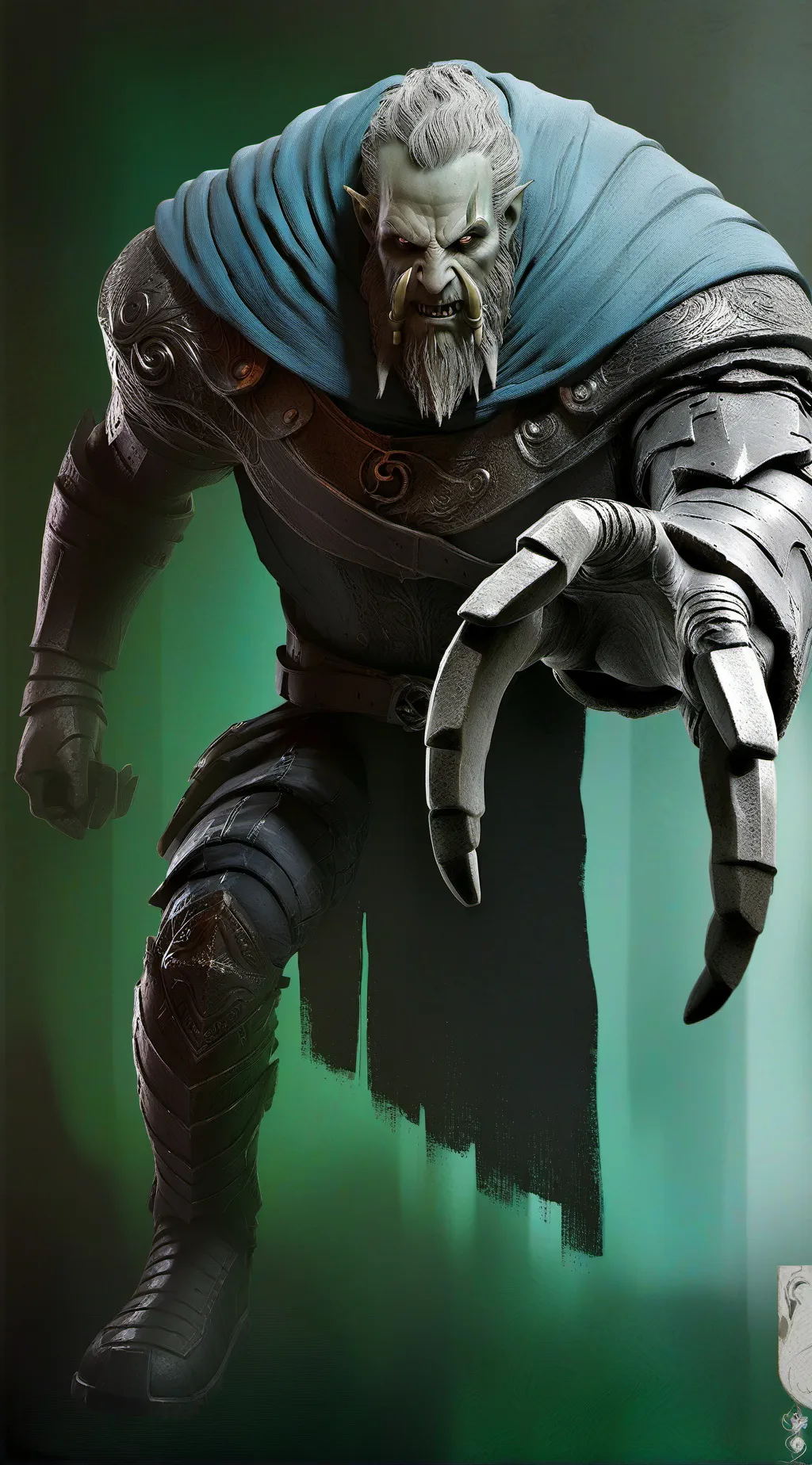 ai character: smilling critters background