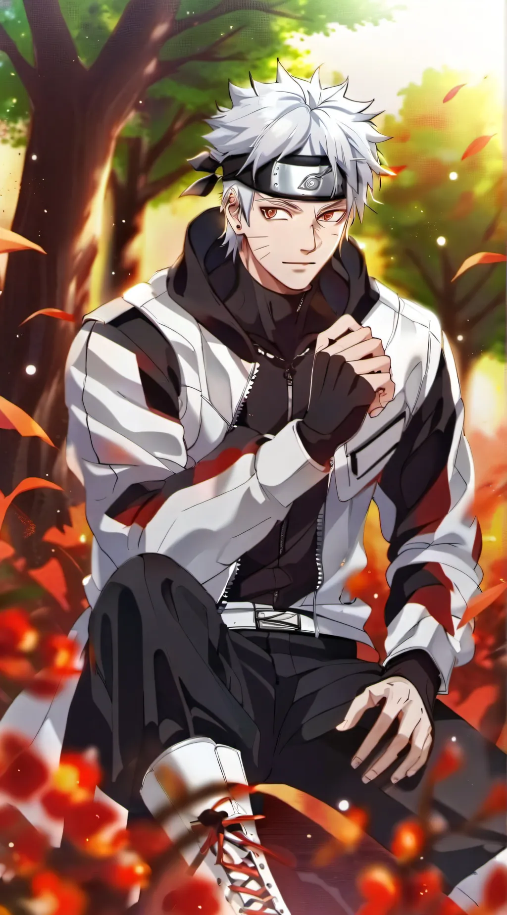 ai character: Naruto background