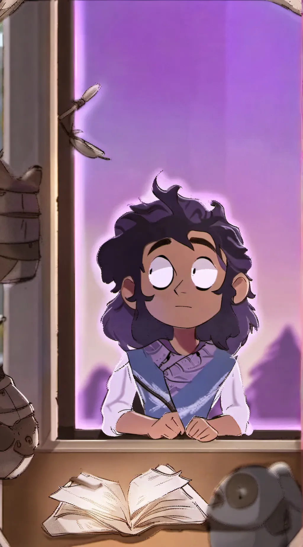 ai character: The Owl House  background