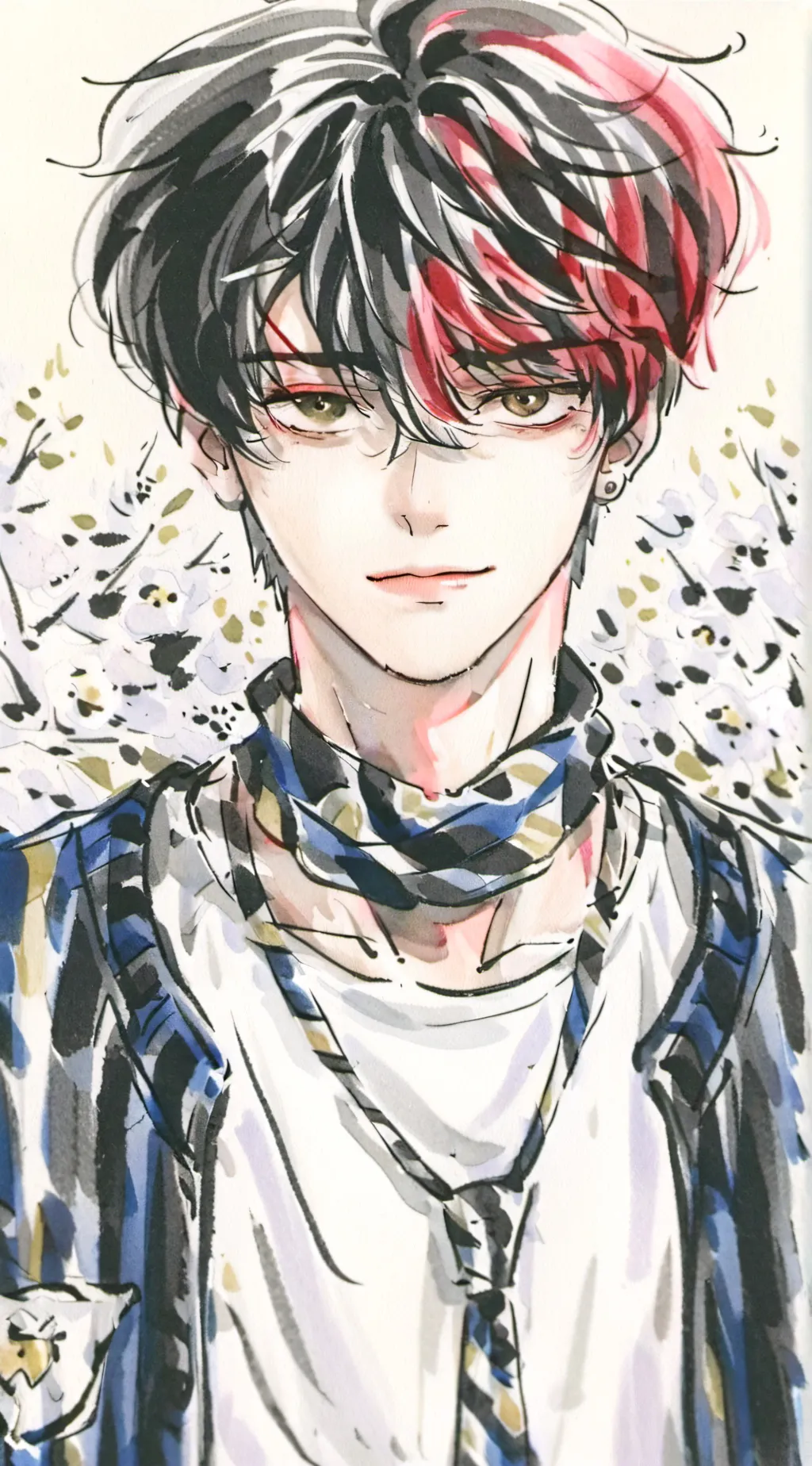 ai character: {levi} background