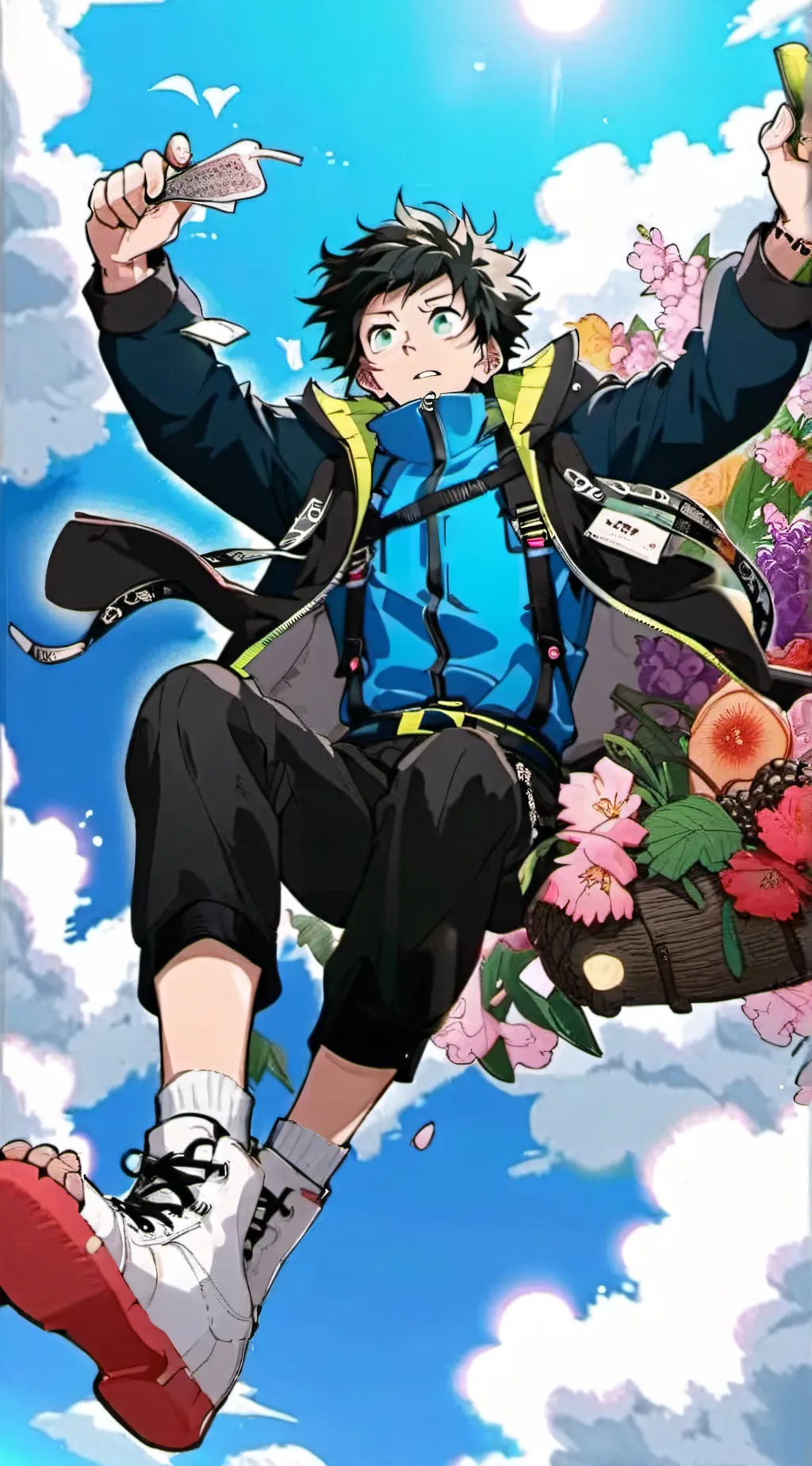 ai character: MHA Class A-1 background