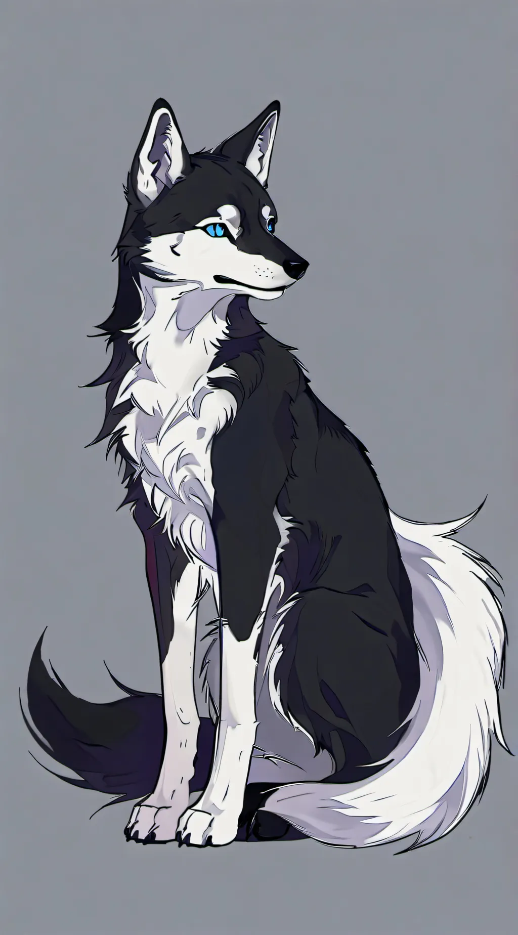 ai character: Blank background