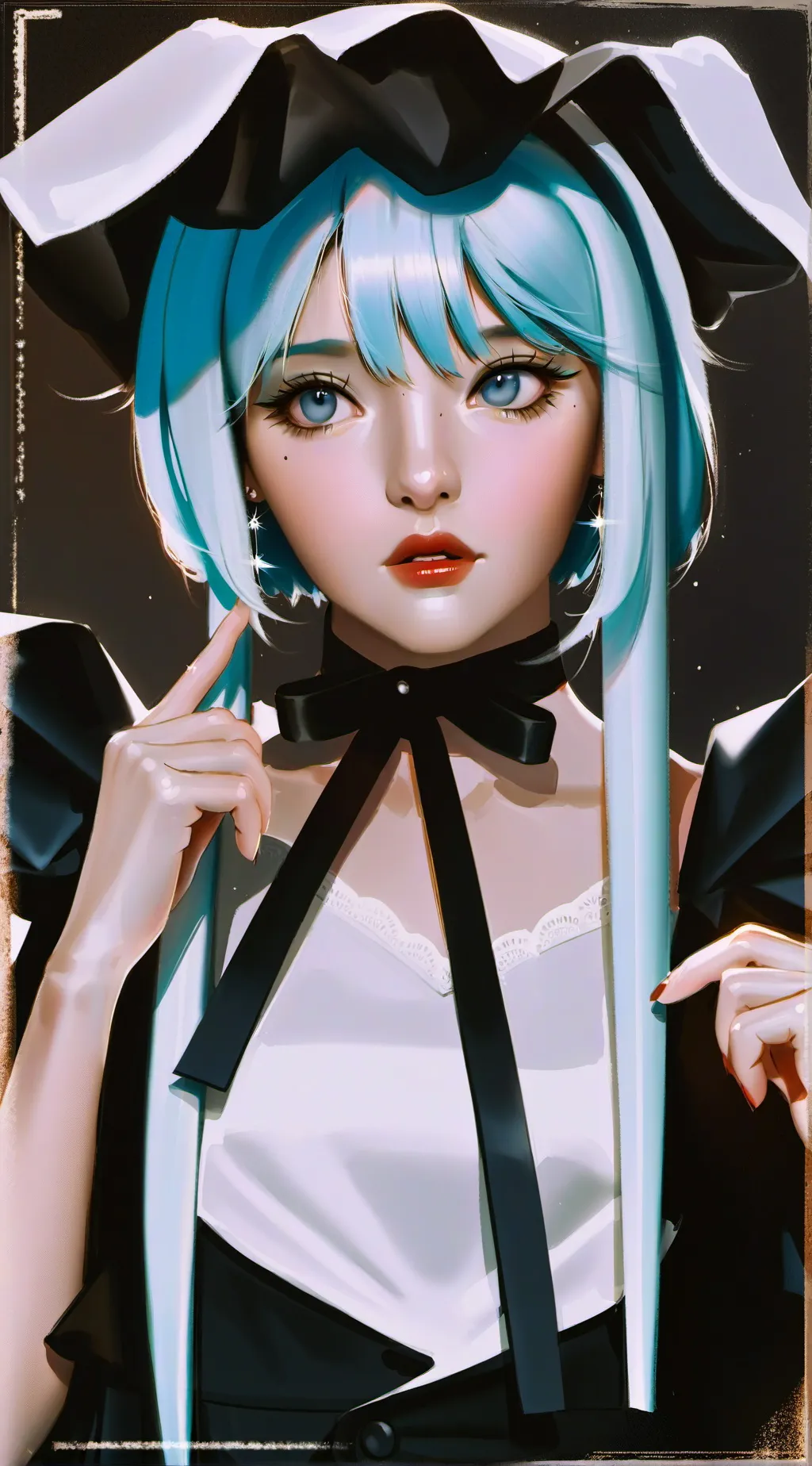 ai character: Rabbit hole background