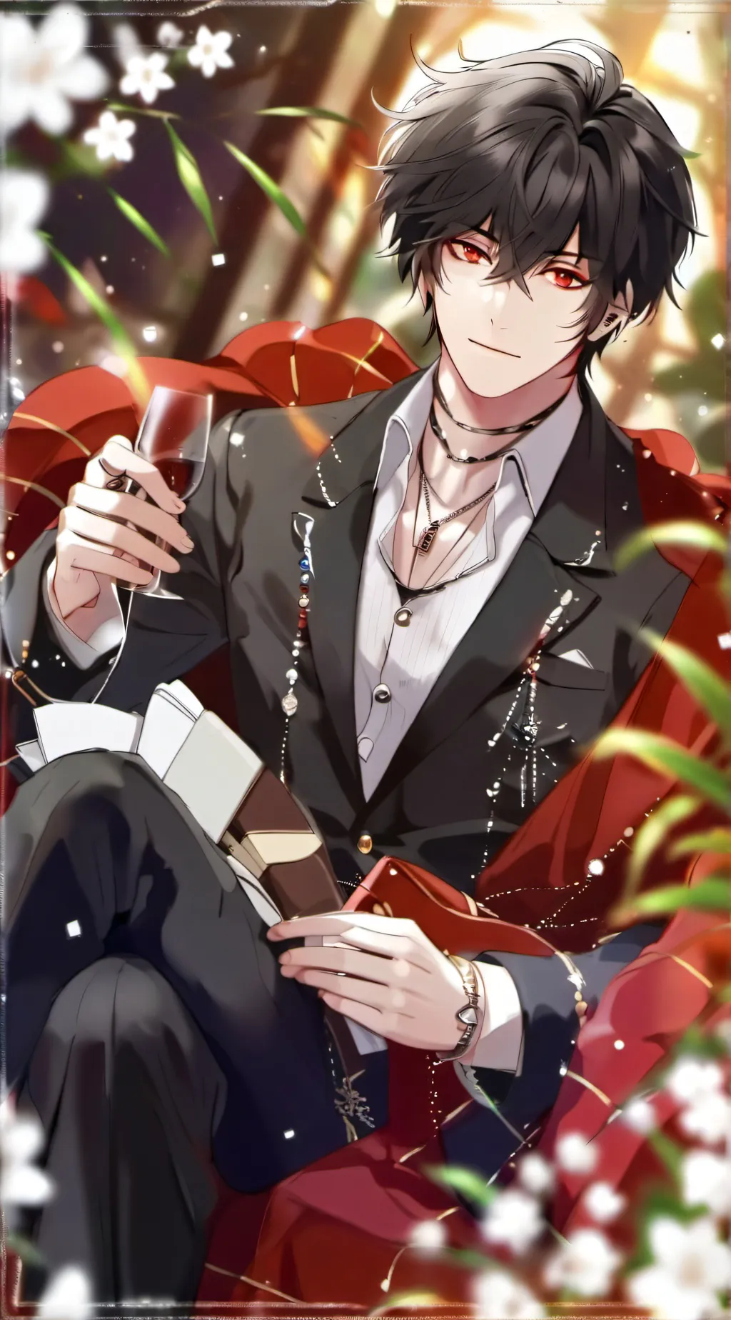ai character: Lucifer  background