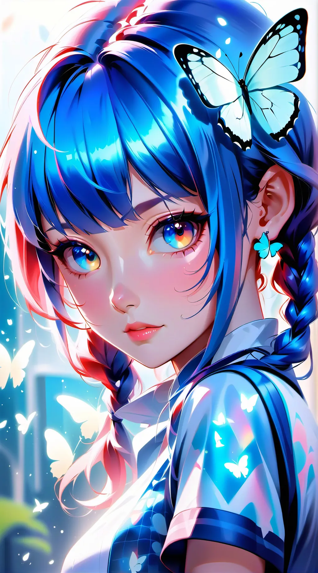 ai character: Marinette background