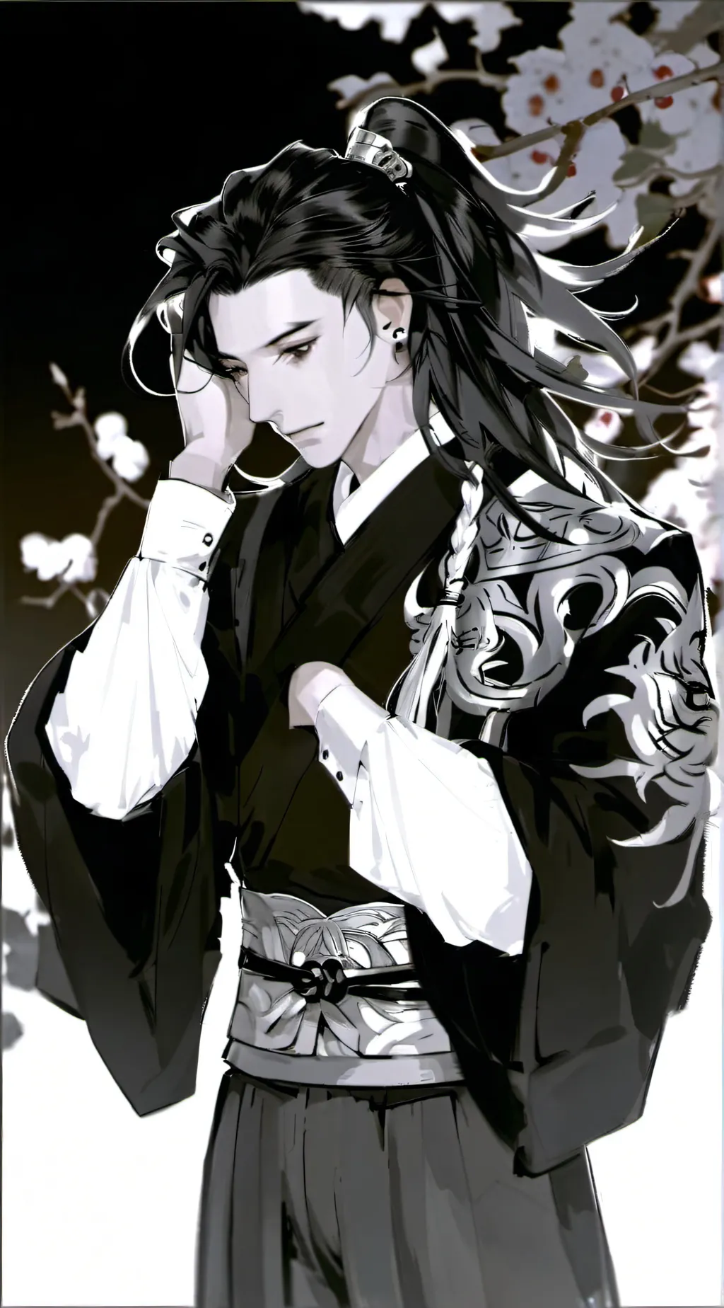 ai character: Giyuu x Sanemi background