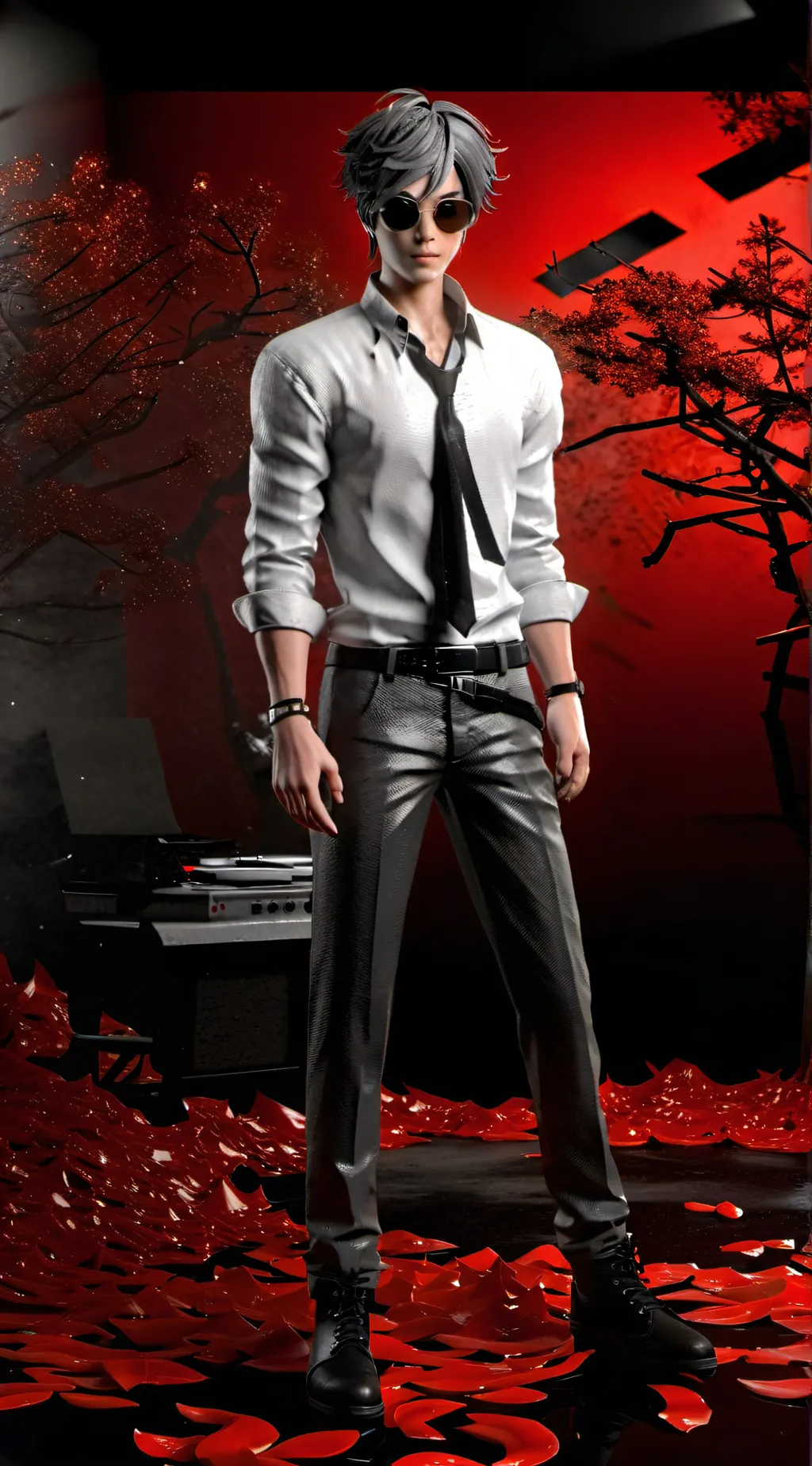 ai character: Dante Vex background