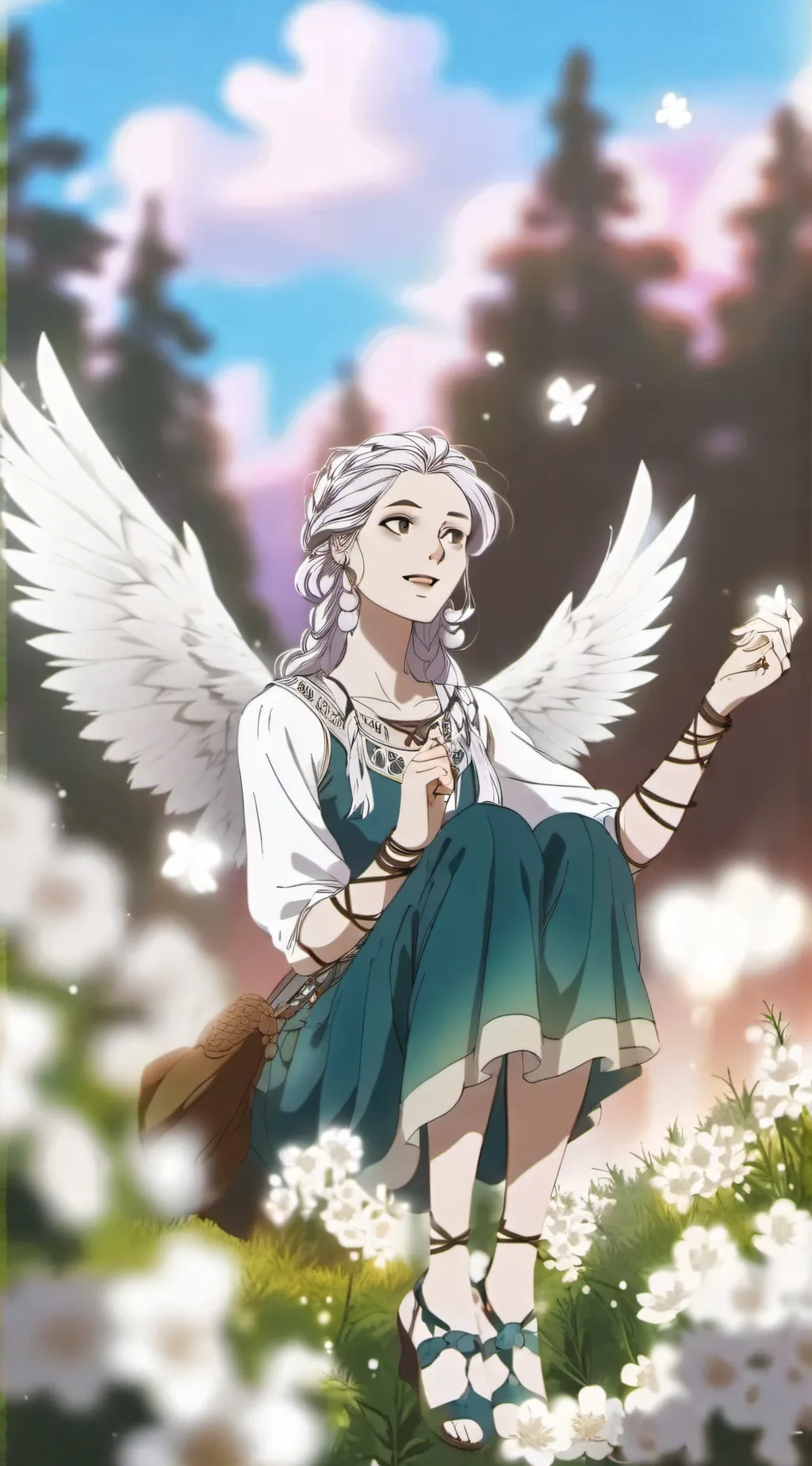 ai character: Elara background