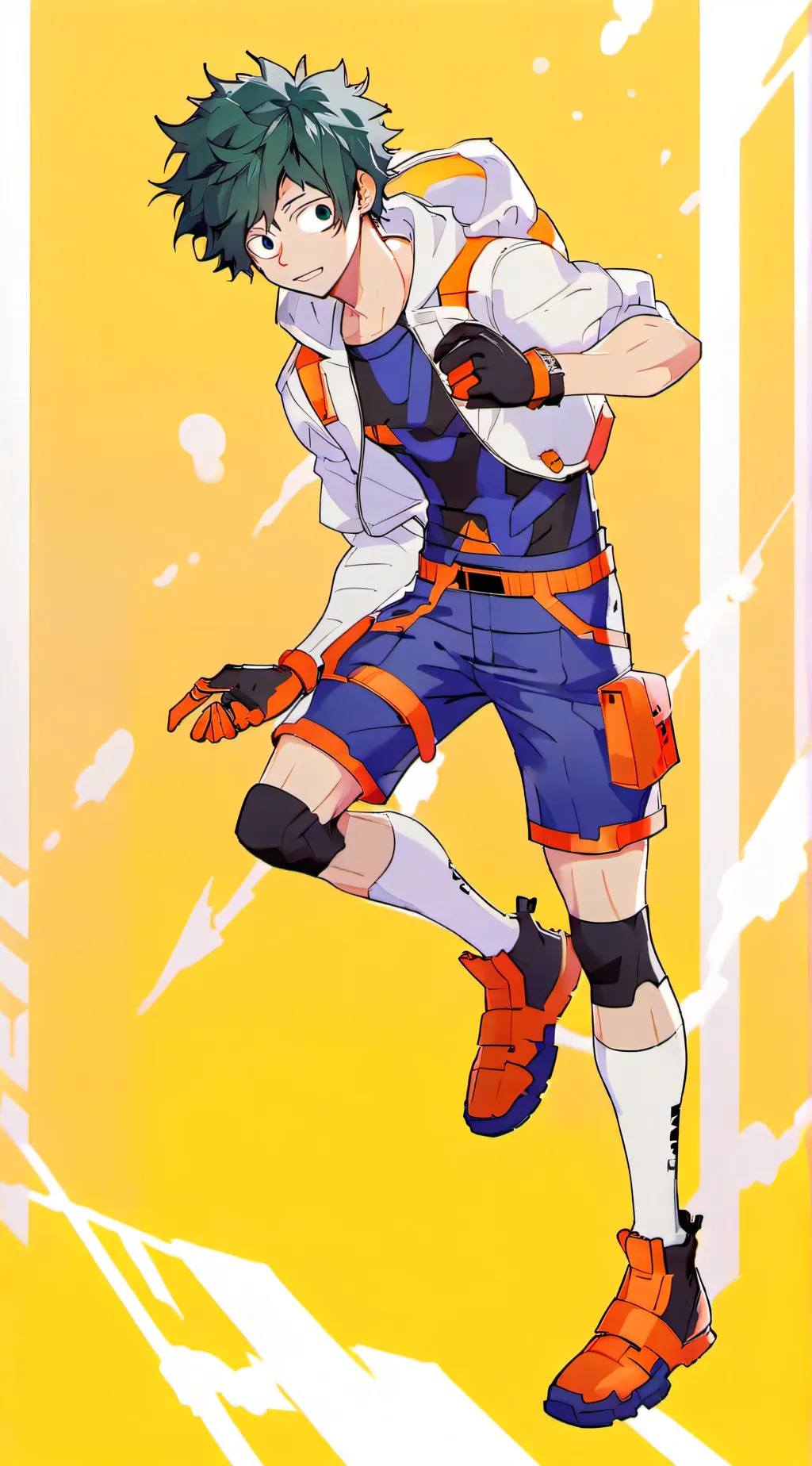 ai character: MHA×sleepover background