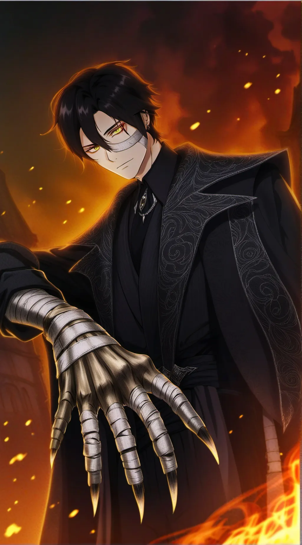 ai character: Zack background