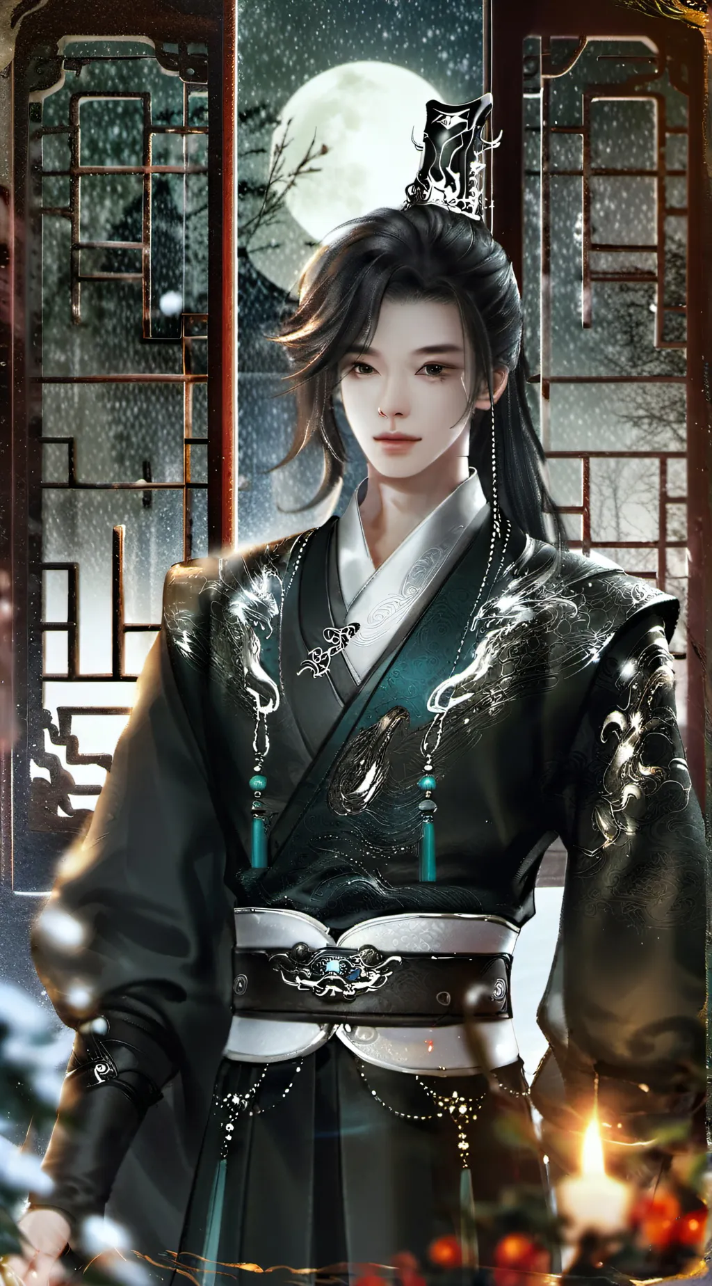 ai character: 宁暮菡 background