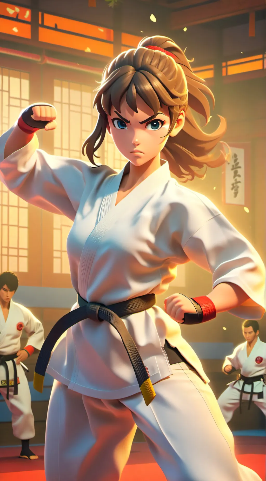 ai character: MASTER SETSUKO  background