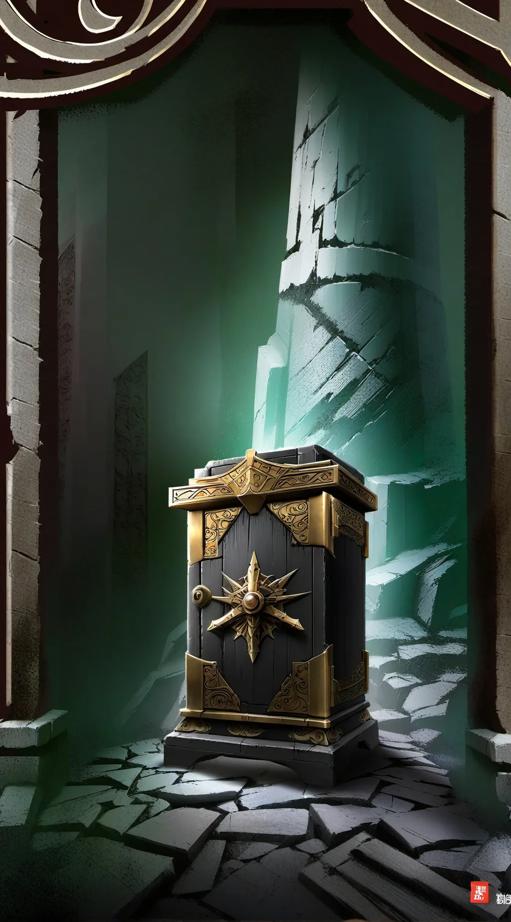 ai character: (void locker) background