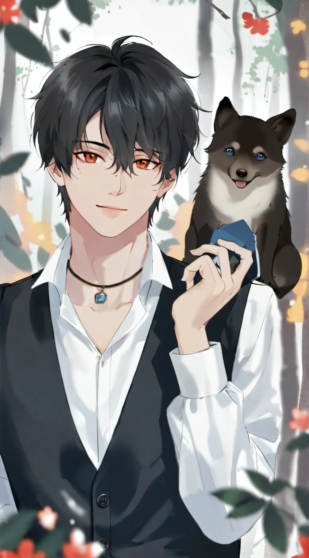 ai character: Leo background