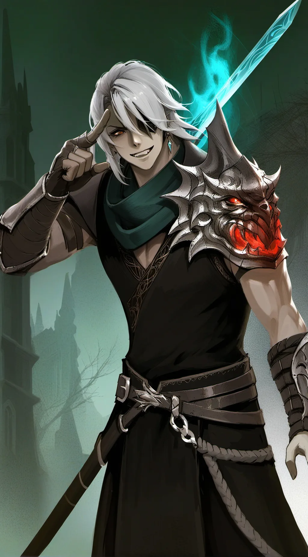 ai character: tomorrow background