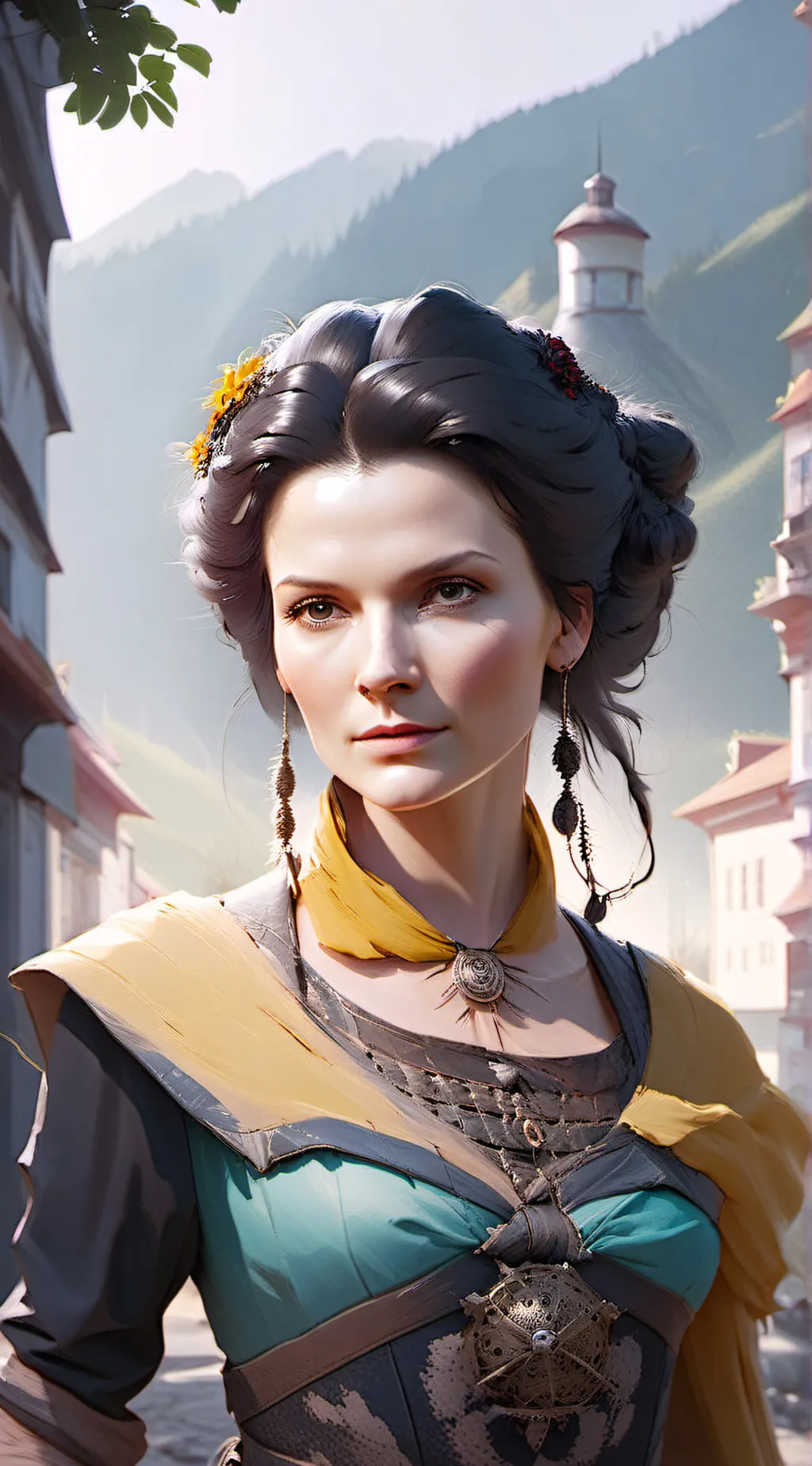 ai character: Anne Doe background