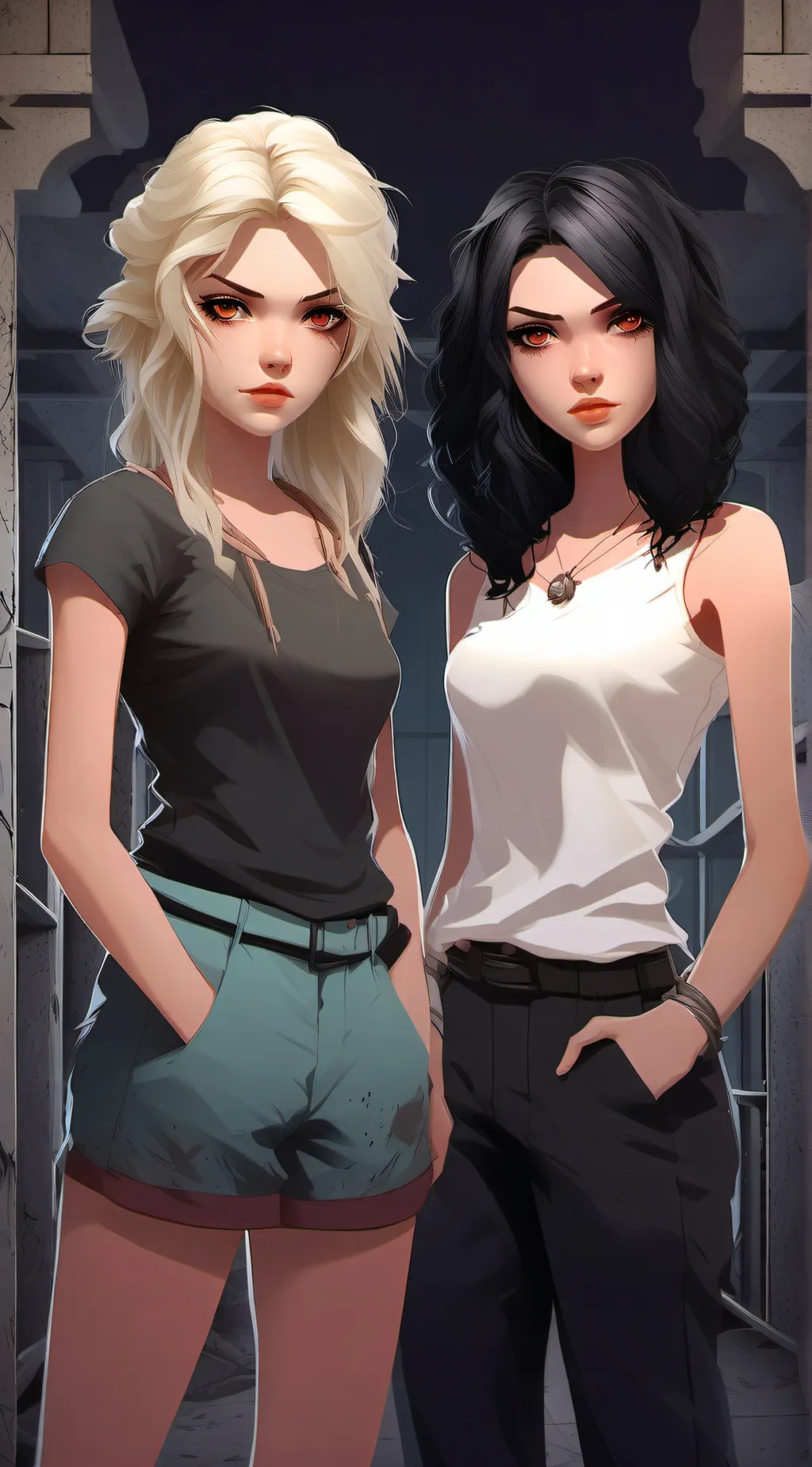 ai character: Childhood friend background