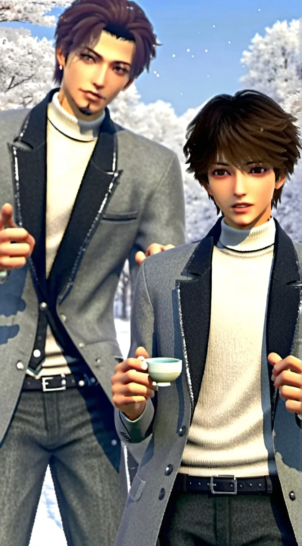ai character: Dating simulator  background