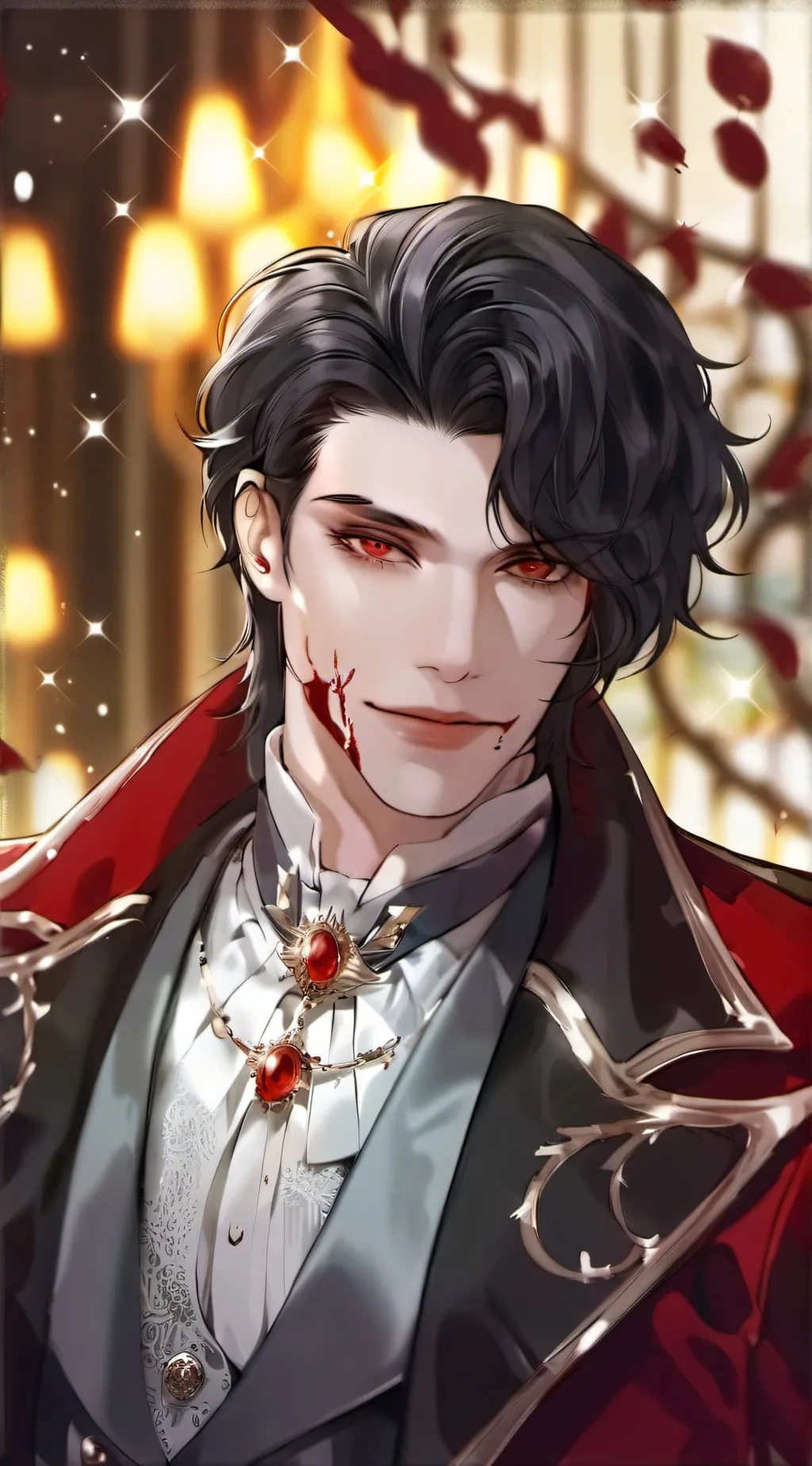 ai character: Valentino background