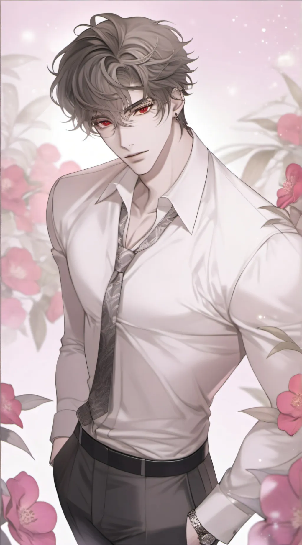 ai character: Leon background