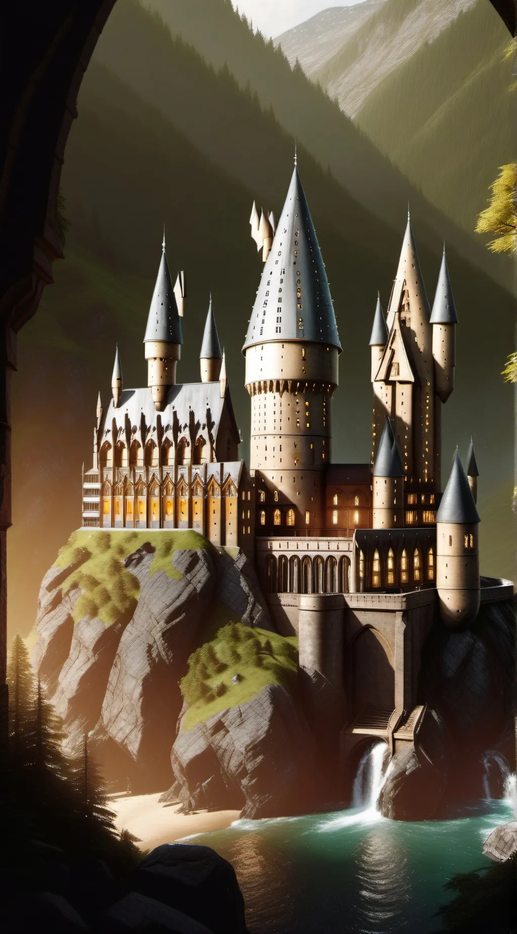 ai character: hogwarts background