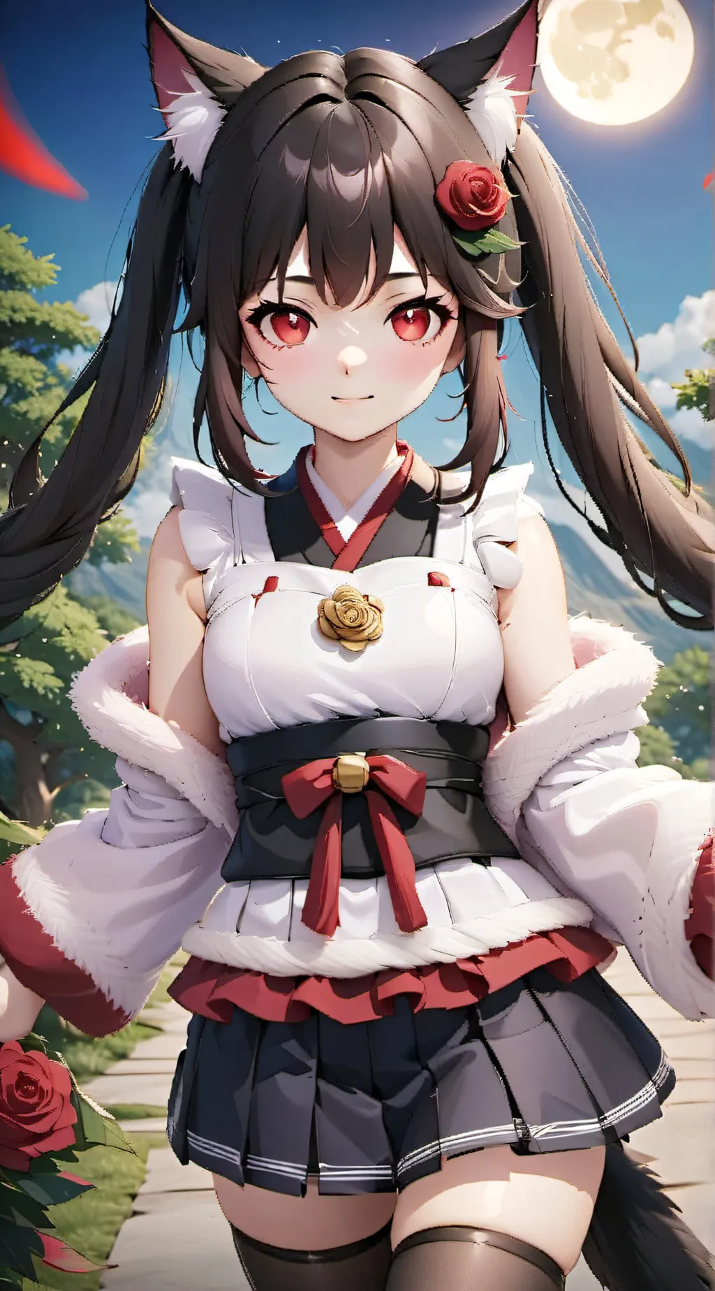ai character: Demon Slayer background