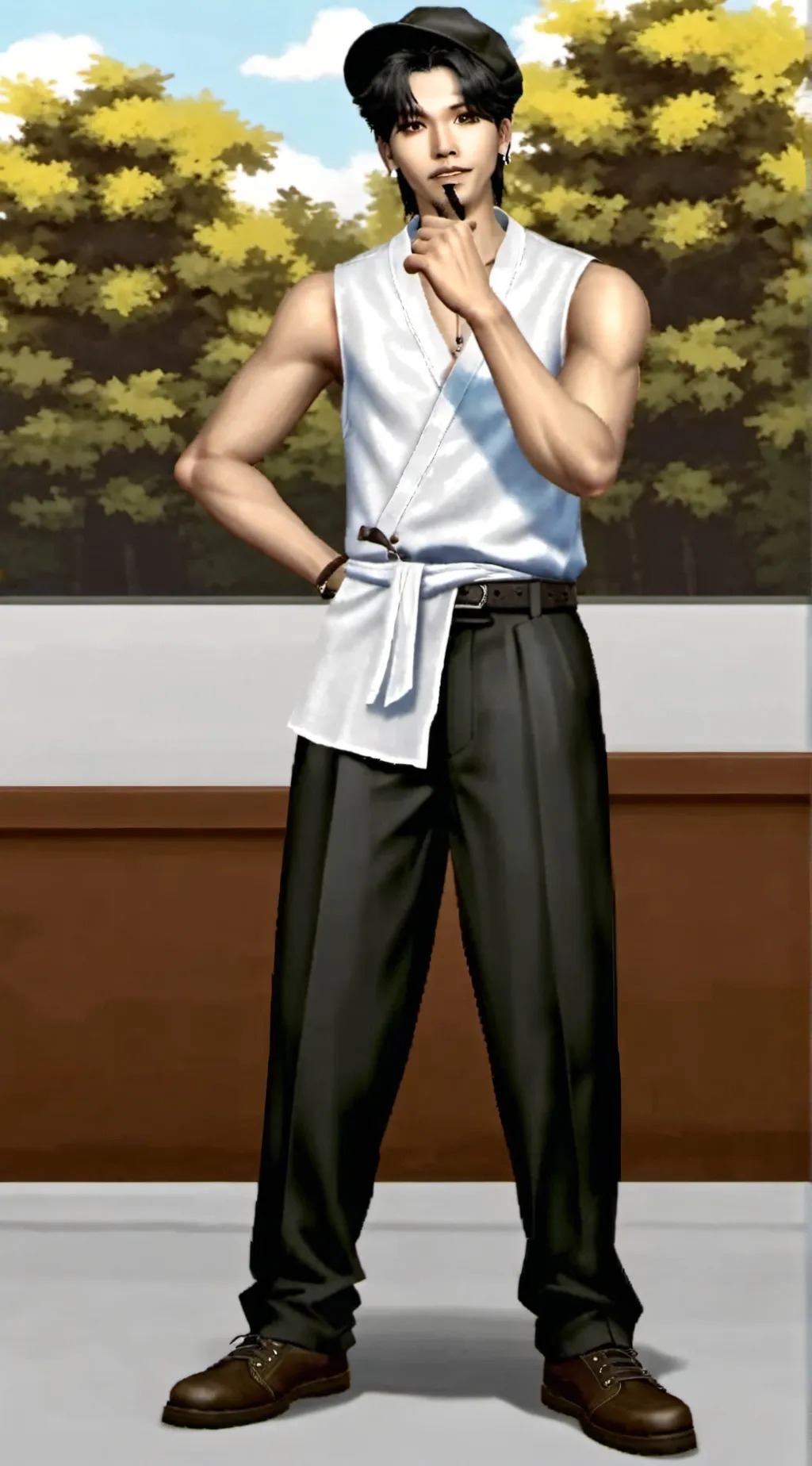 ai character: Idk background