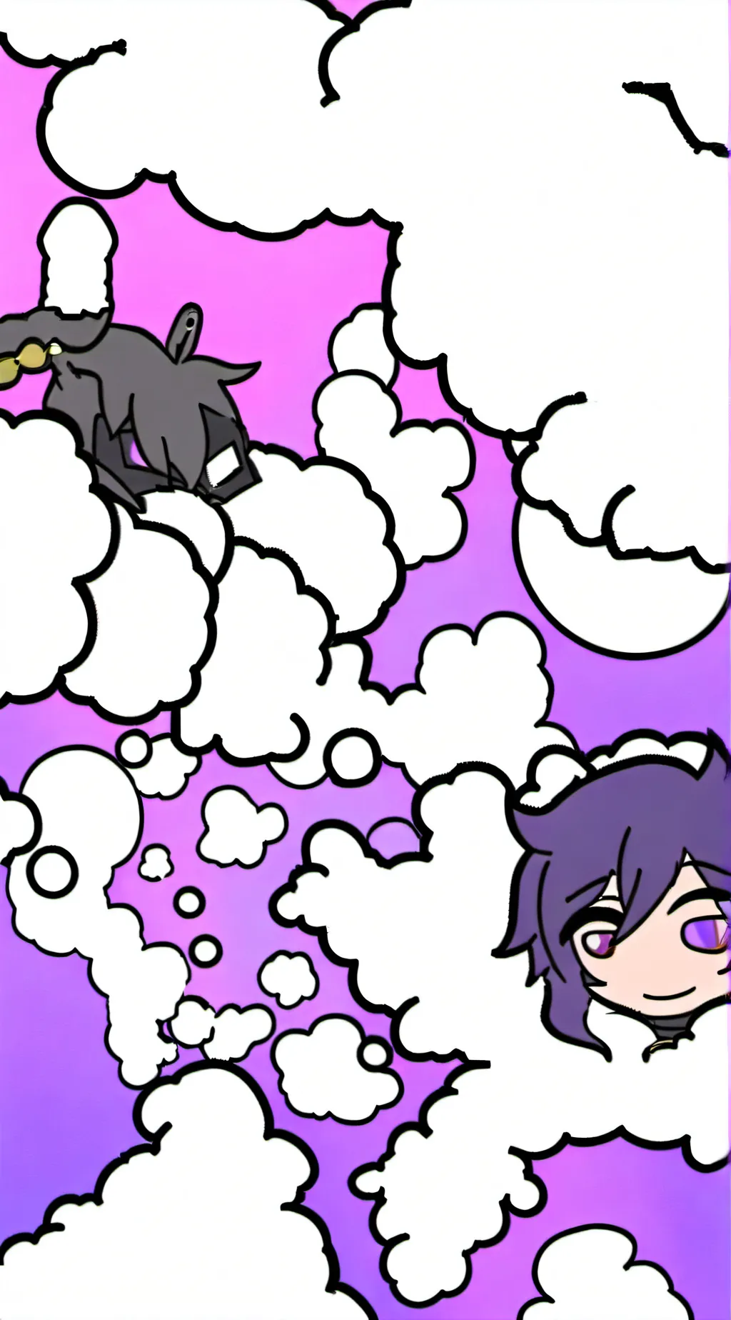 ai character: mila the tiktoker! background