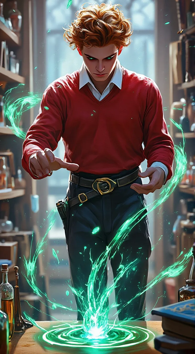 ai character: George weasley  background