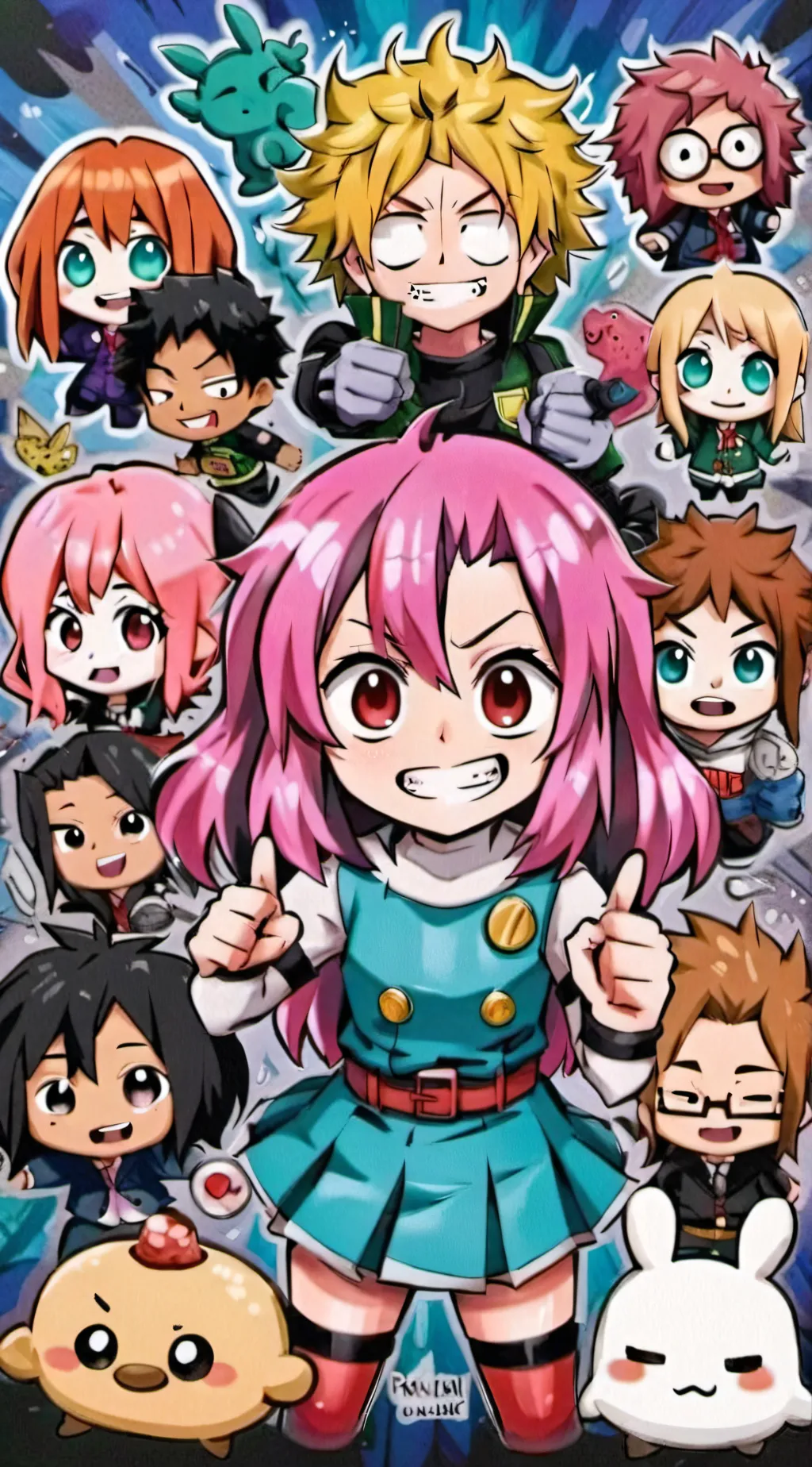 ai character: Forgotten birthday background
