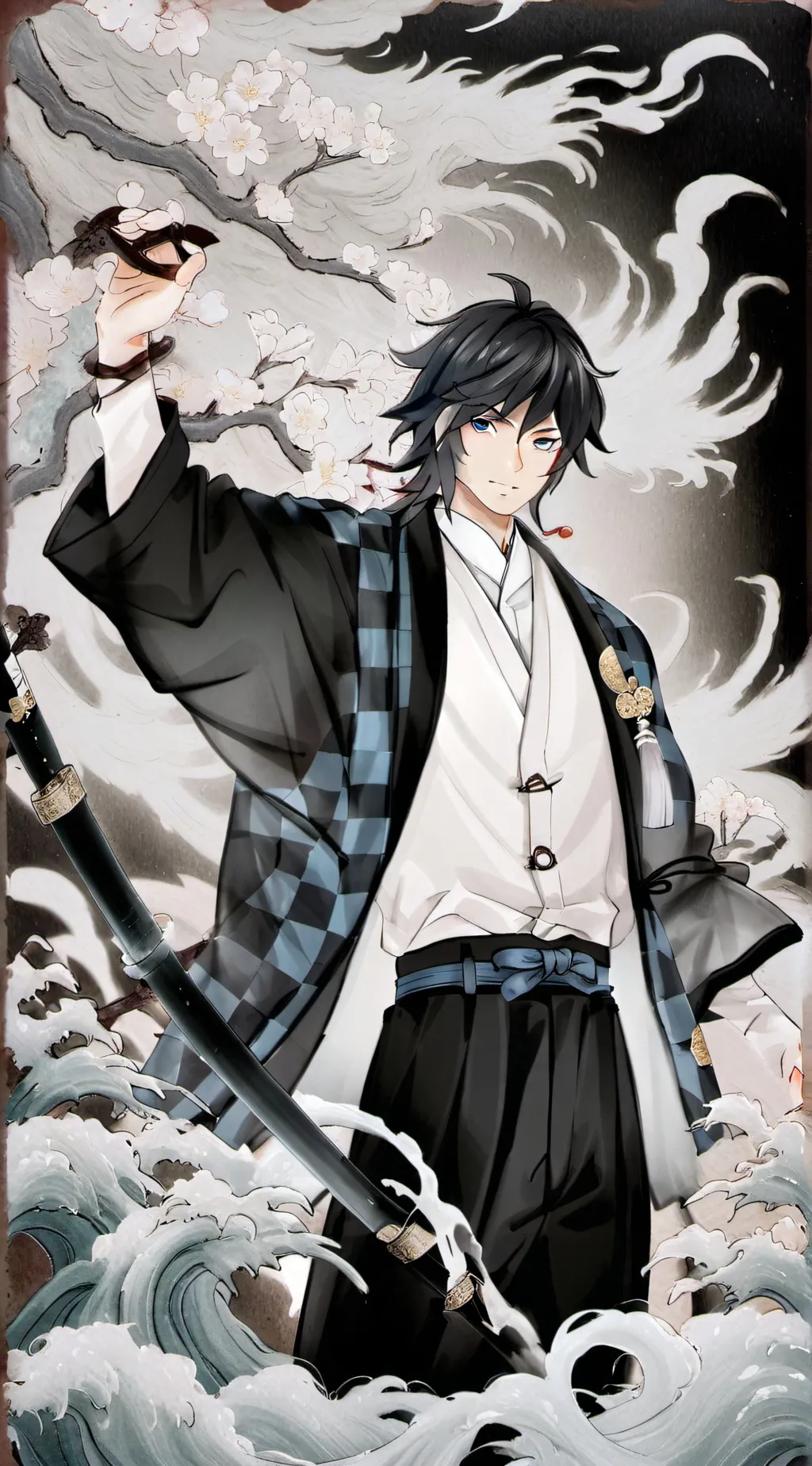 ai character: Giyuu Tomioka  background