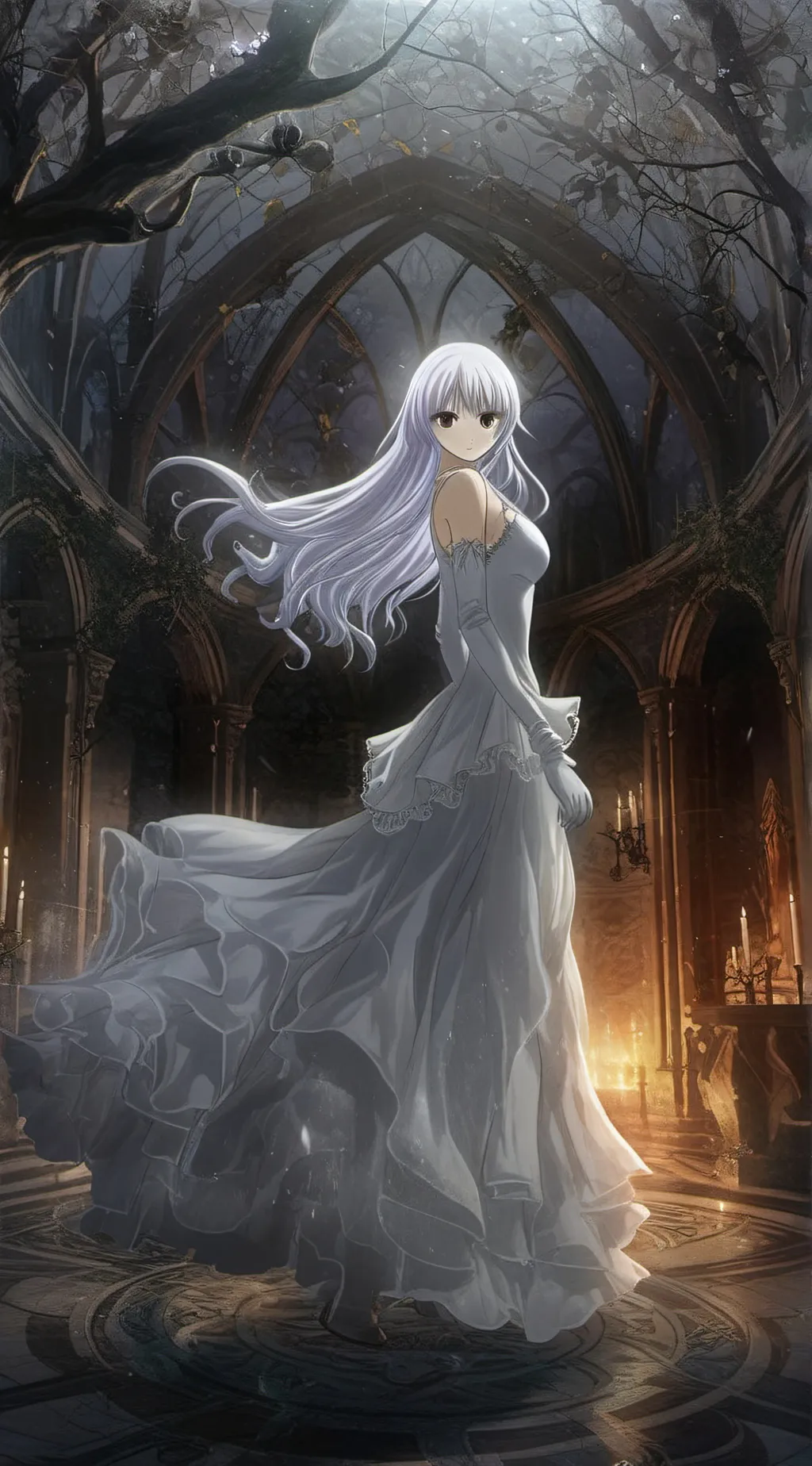 ai character: Evelyn  background