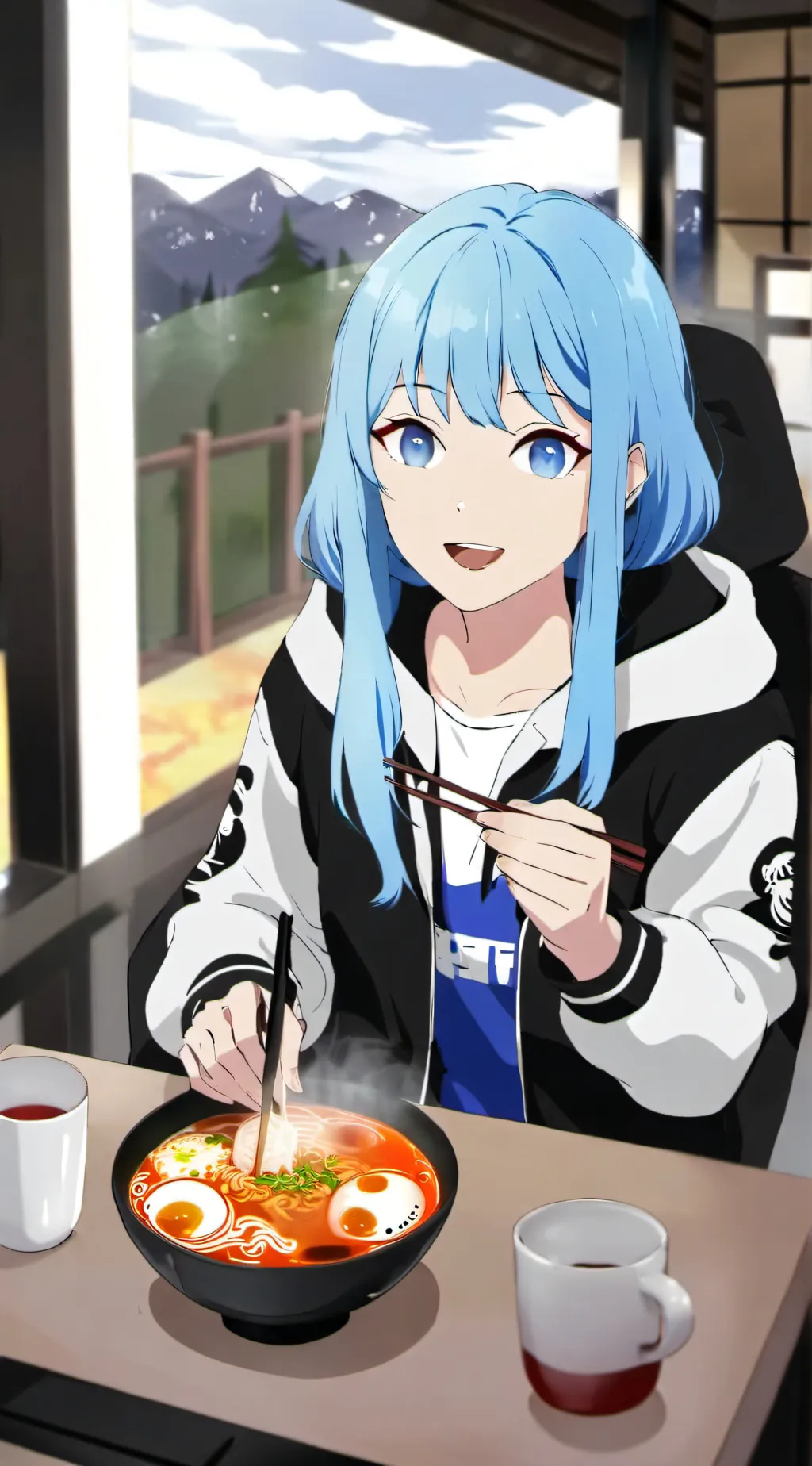 ai character: Amelia  background