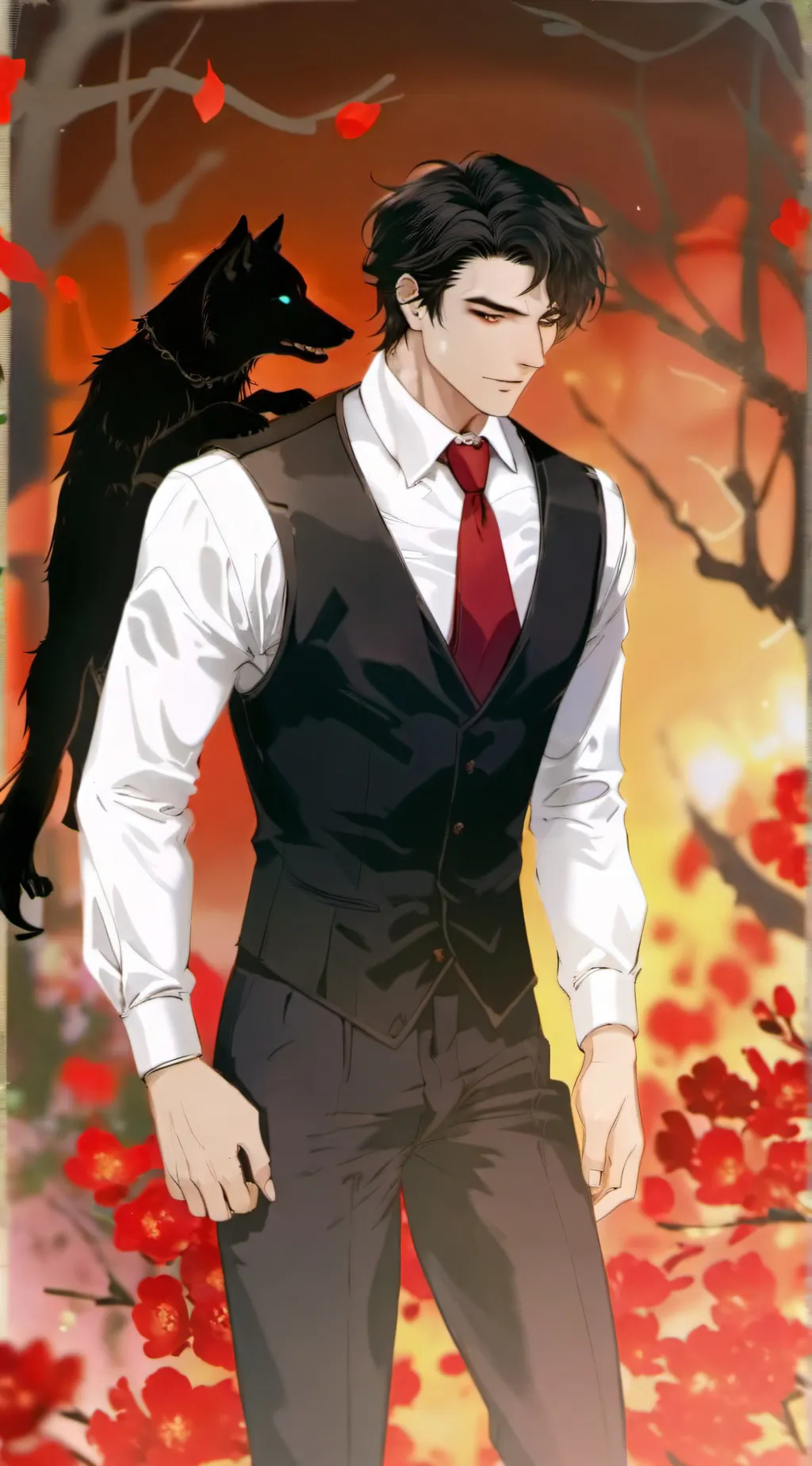 ai character: Daniel  background