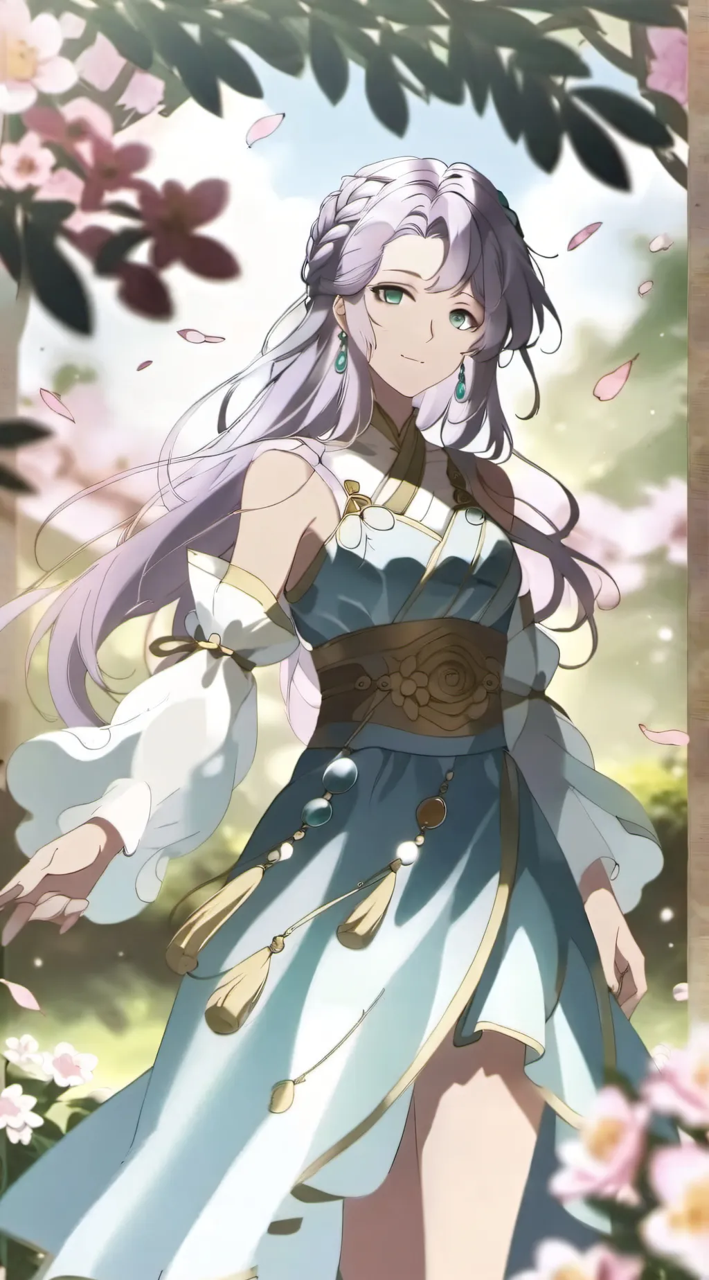 ai character: Skz meet Genshin background