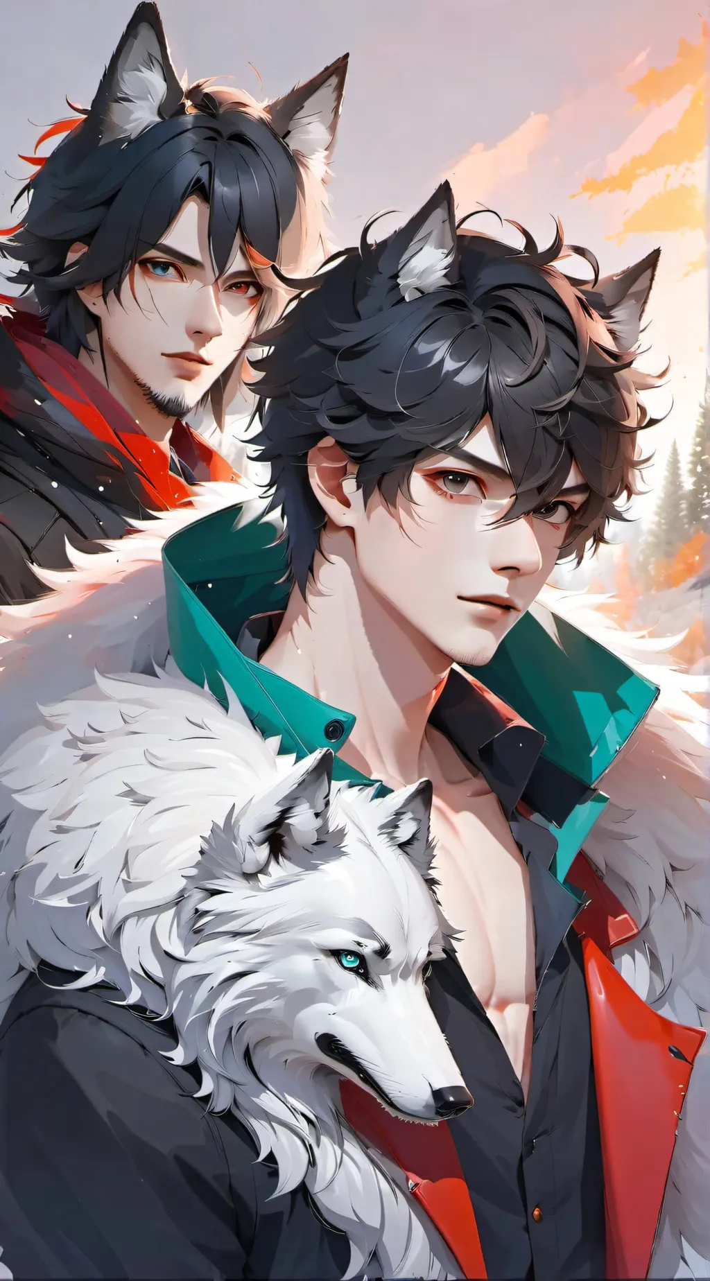 ai character: Arturo and Alex background