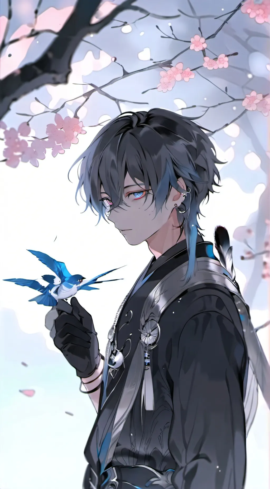 ai character: Justin. background