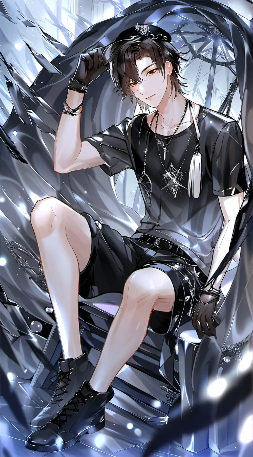 ai character: Caden background