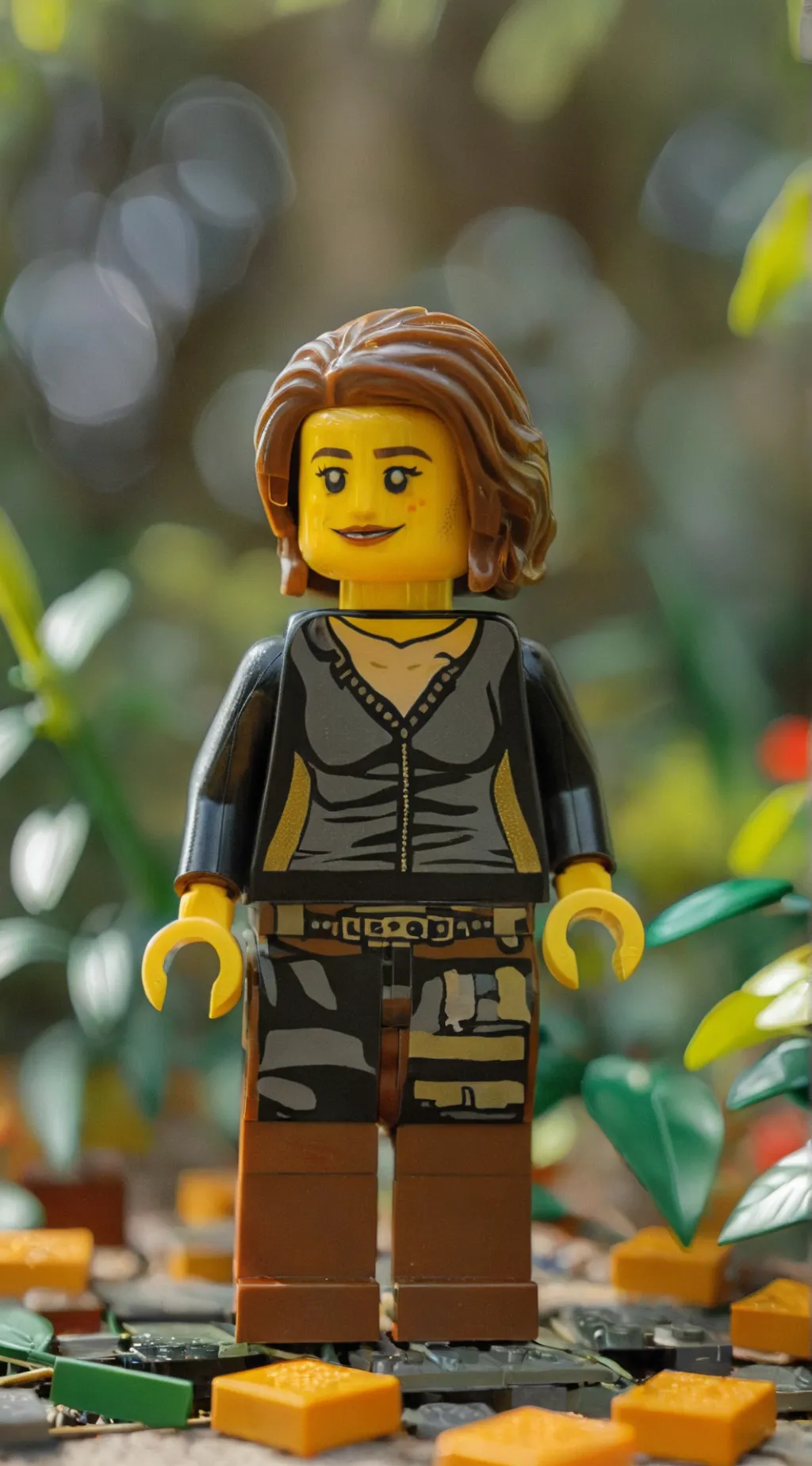 ai character: miss circle  background