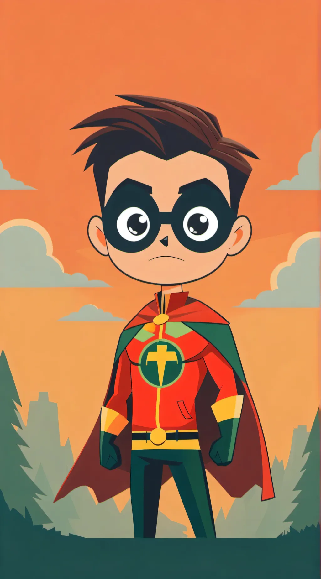 ai character: Robin Leader  background