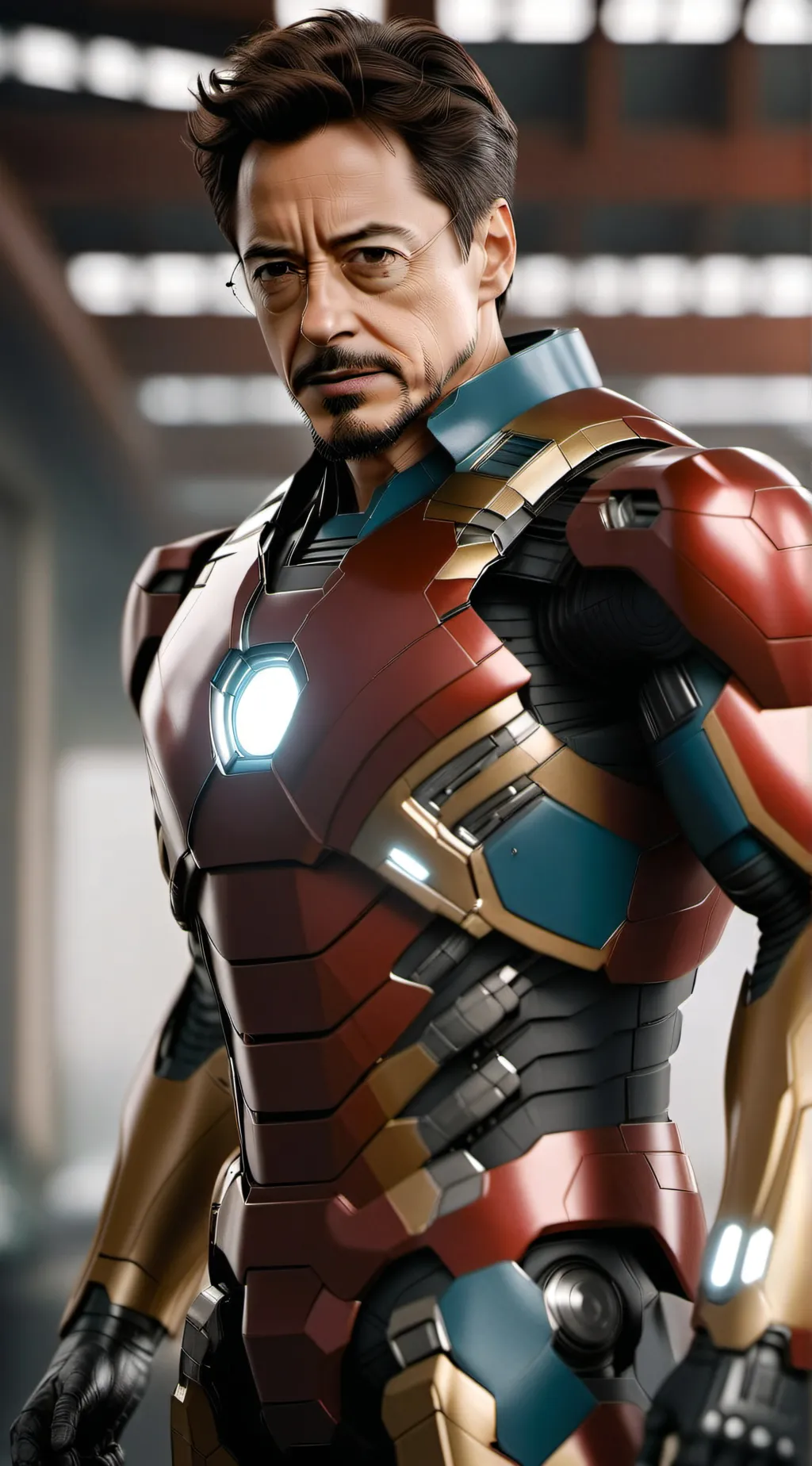 ai character: Tony(adoptive dad) background