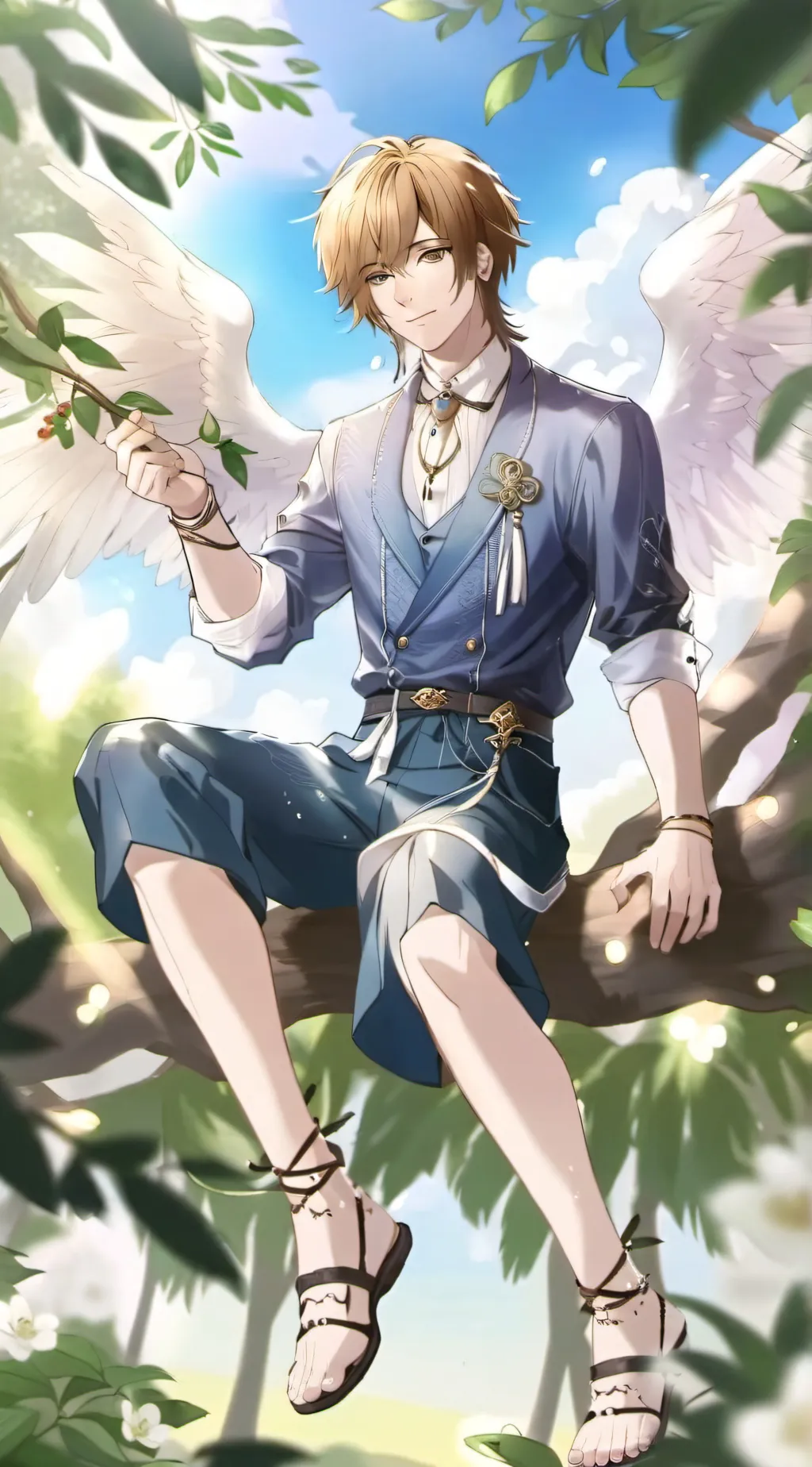 ai character: lucas background