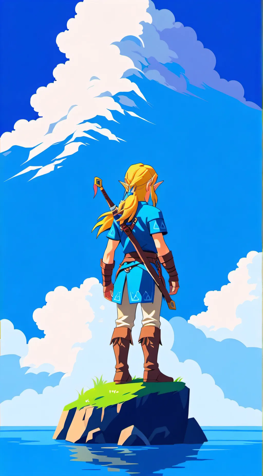 ai character: Link (ToTK) background