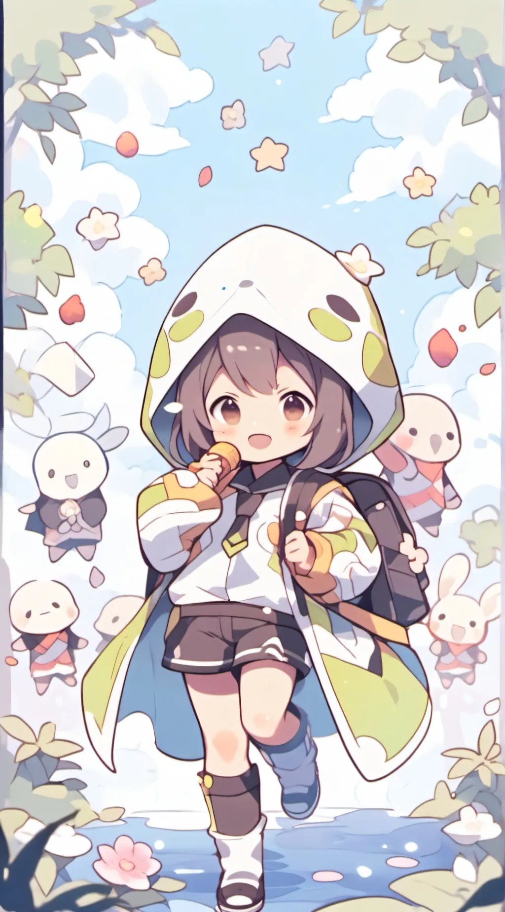 ai character: Bradie background