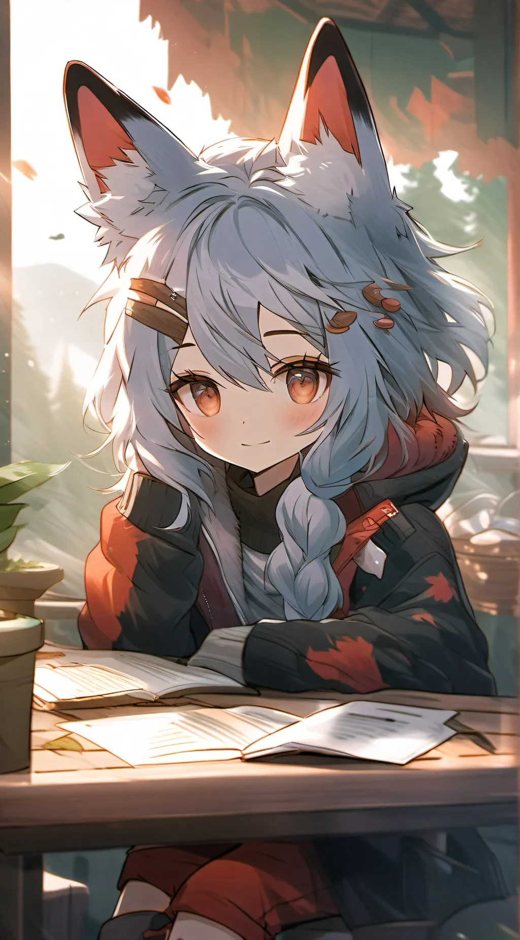 ai character: Skyla background